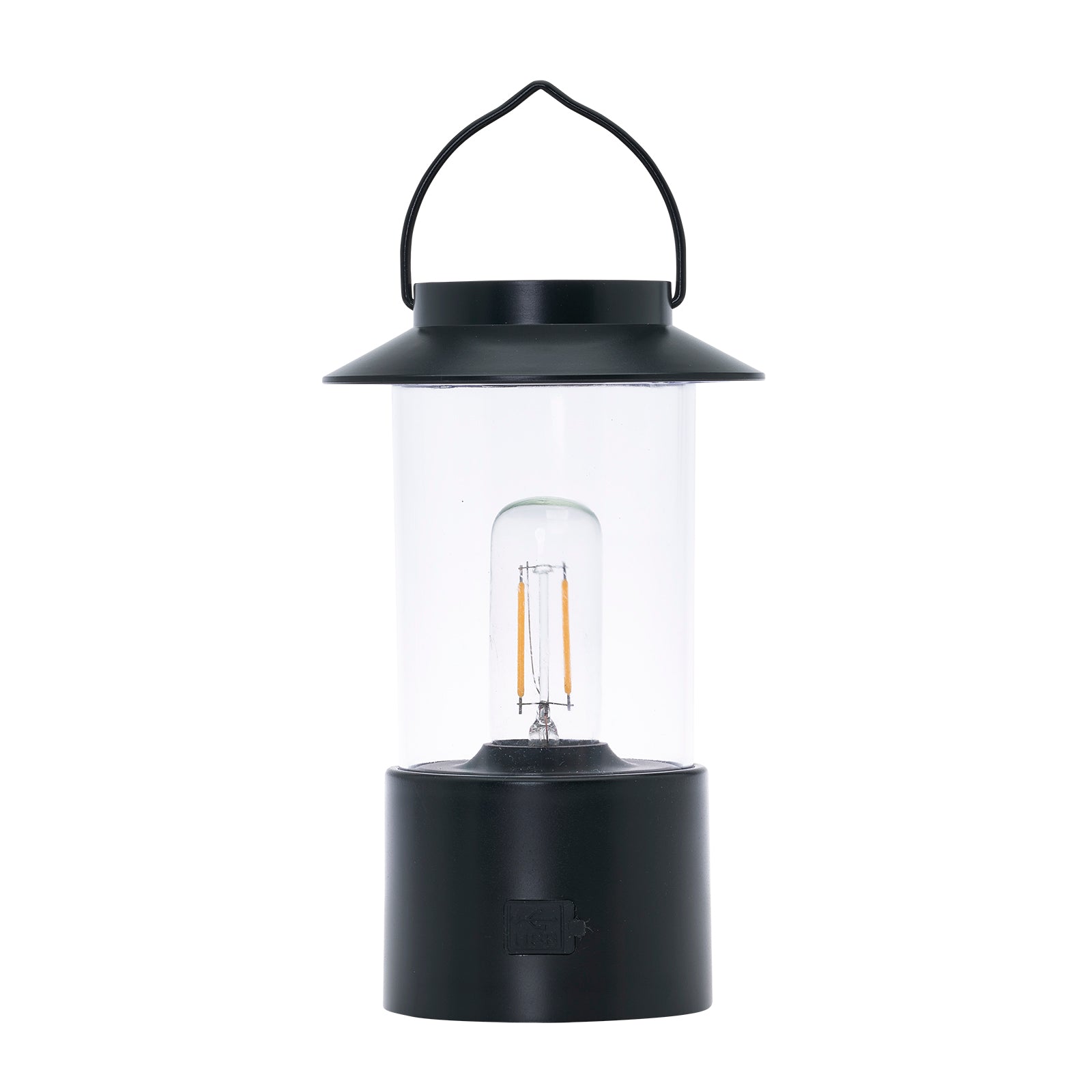 LitezAll® Lantern with Dimmable Warm White Filament LED