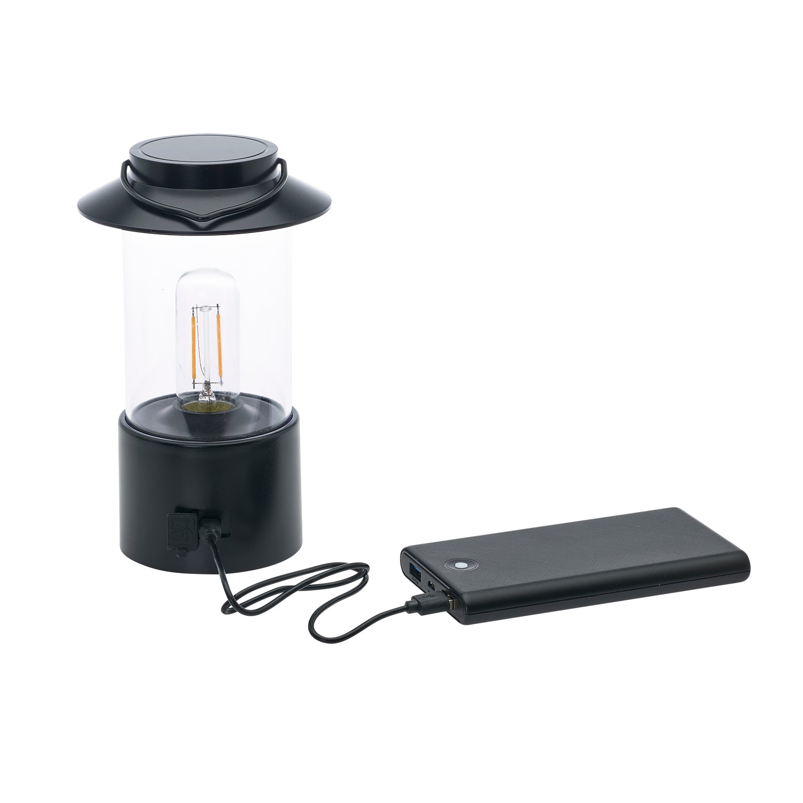 LitezAll® Lantern with Dimmable Warm White Filament LED
