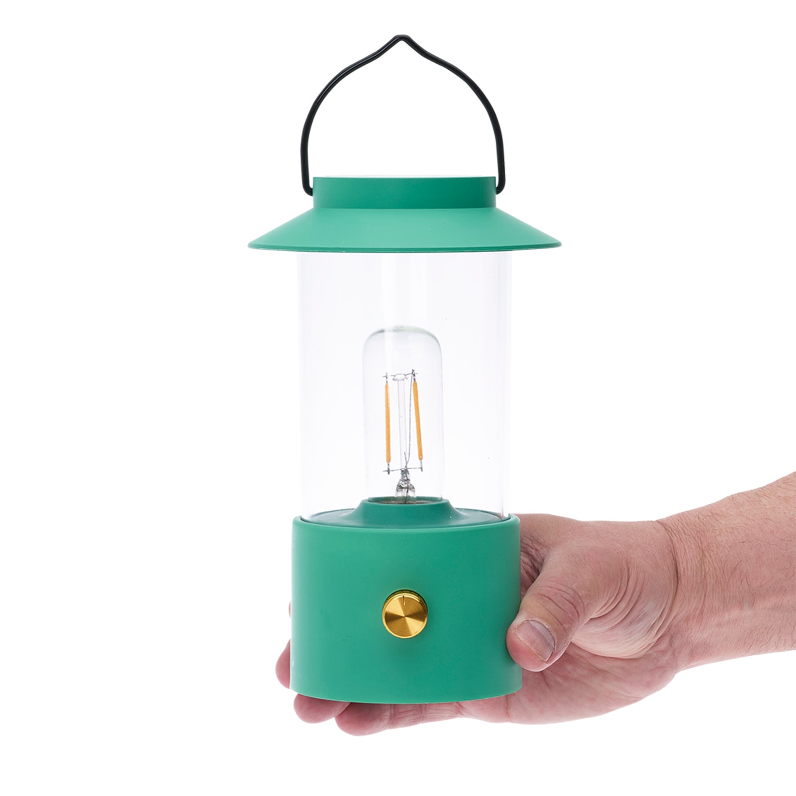 LitezAll® Lantern with Dimmable Warm White Filament LED