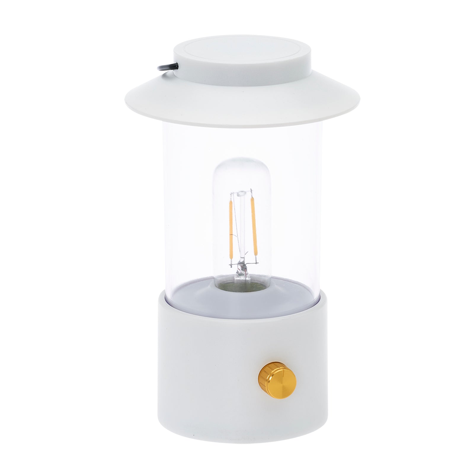 LitezAll® Lantern with Dimmable Warm White Filament LED