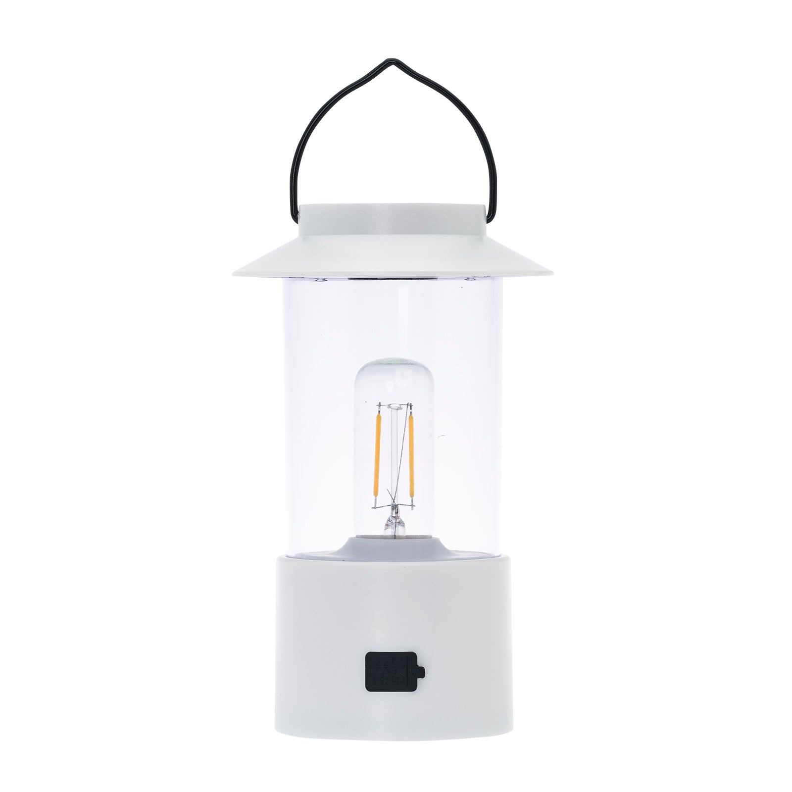 LitezAll® Lantern with Dimmable Warm White Filament LED