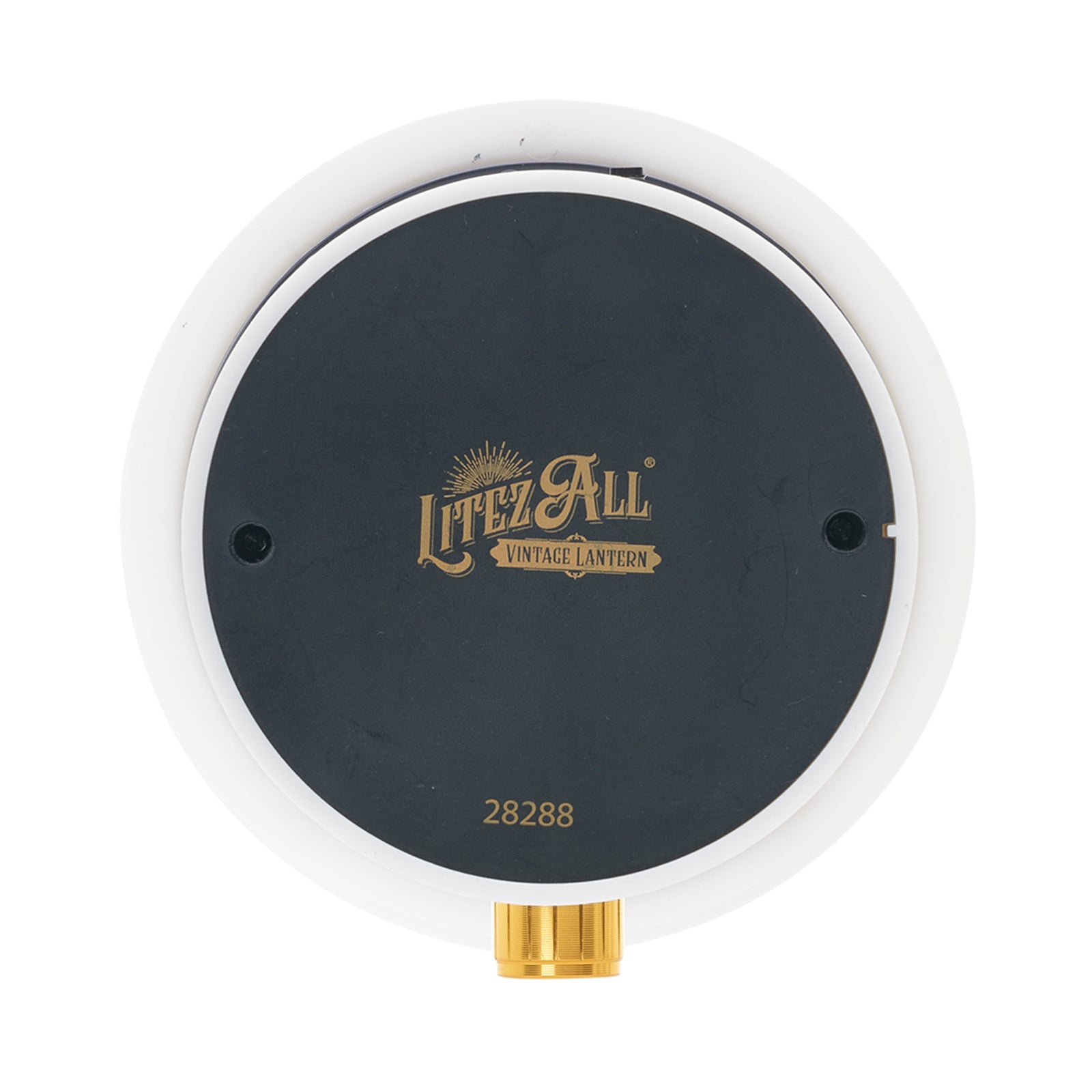 LitezAll® Lantern with Dimmable Warm White Filament LED