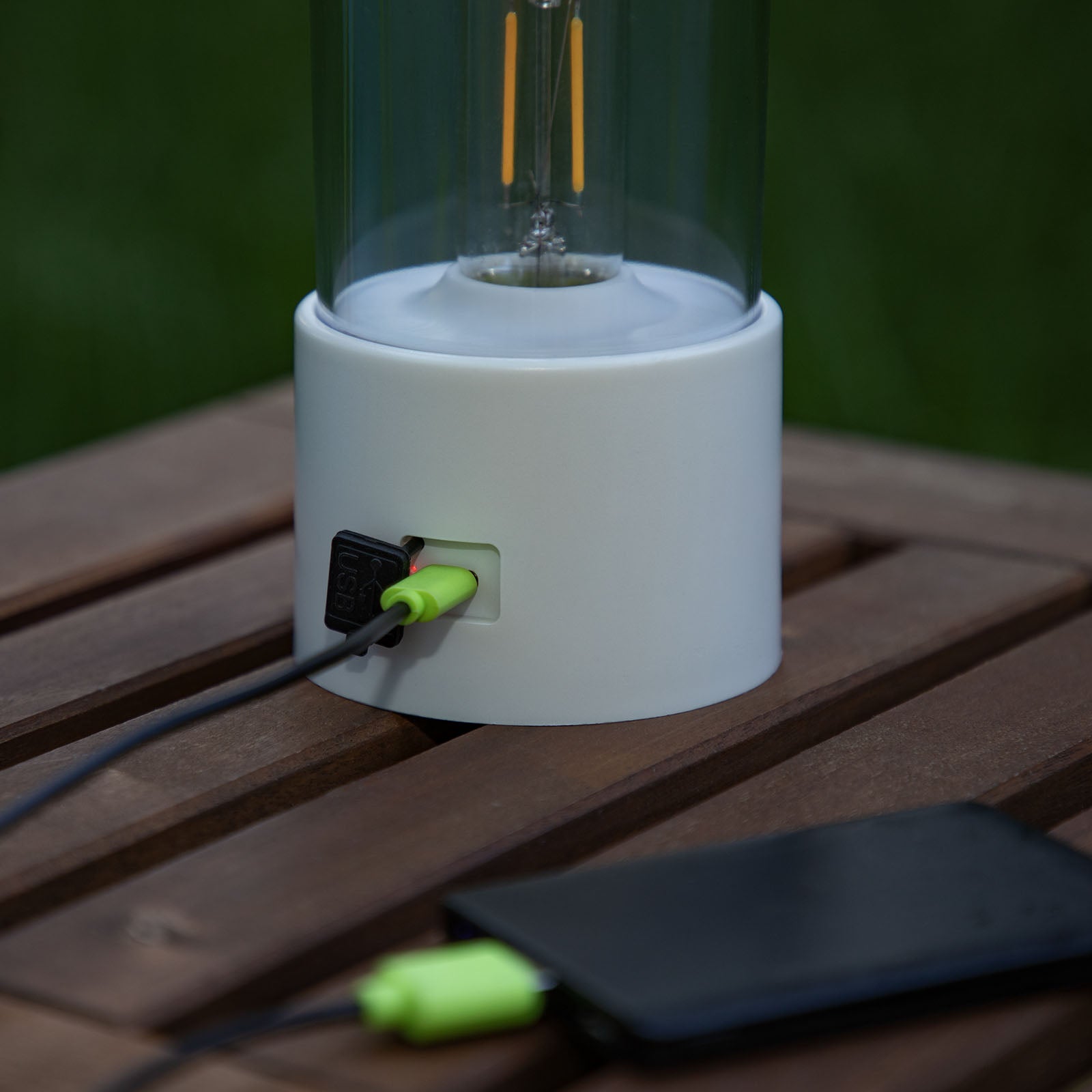 LitezAll® Lantern with Dimmable Warm White Filament LED