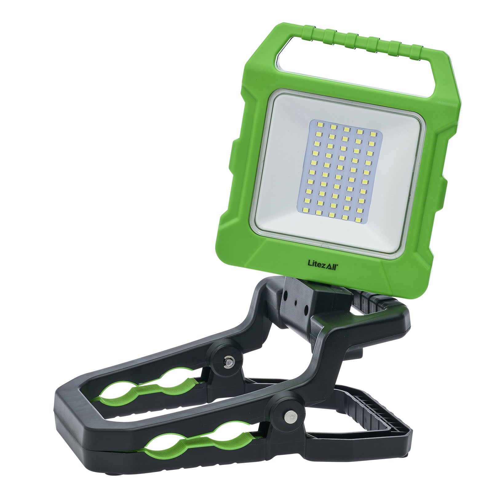 28295 - LA - WRKCLAMP - 4 LitezAll Rechargeable 4000 Lumen Work Light with Clamp - LitezAll - Work Lights - 29