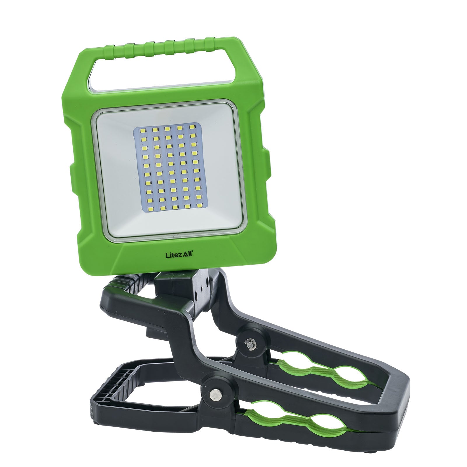 28295 - LA - WRKCLAMP - 4 LitezAll Rechargeable 4000 Lumen Work Light with Clamp - LitezAll - Work Lights - 37