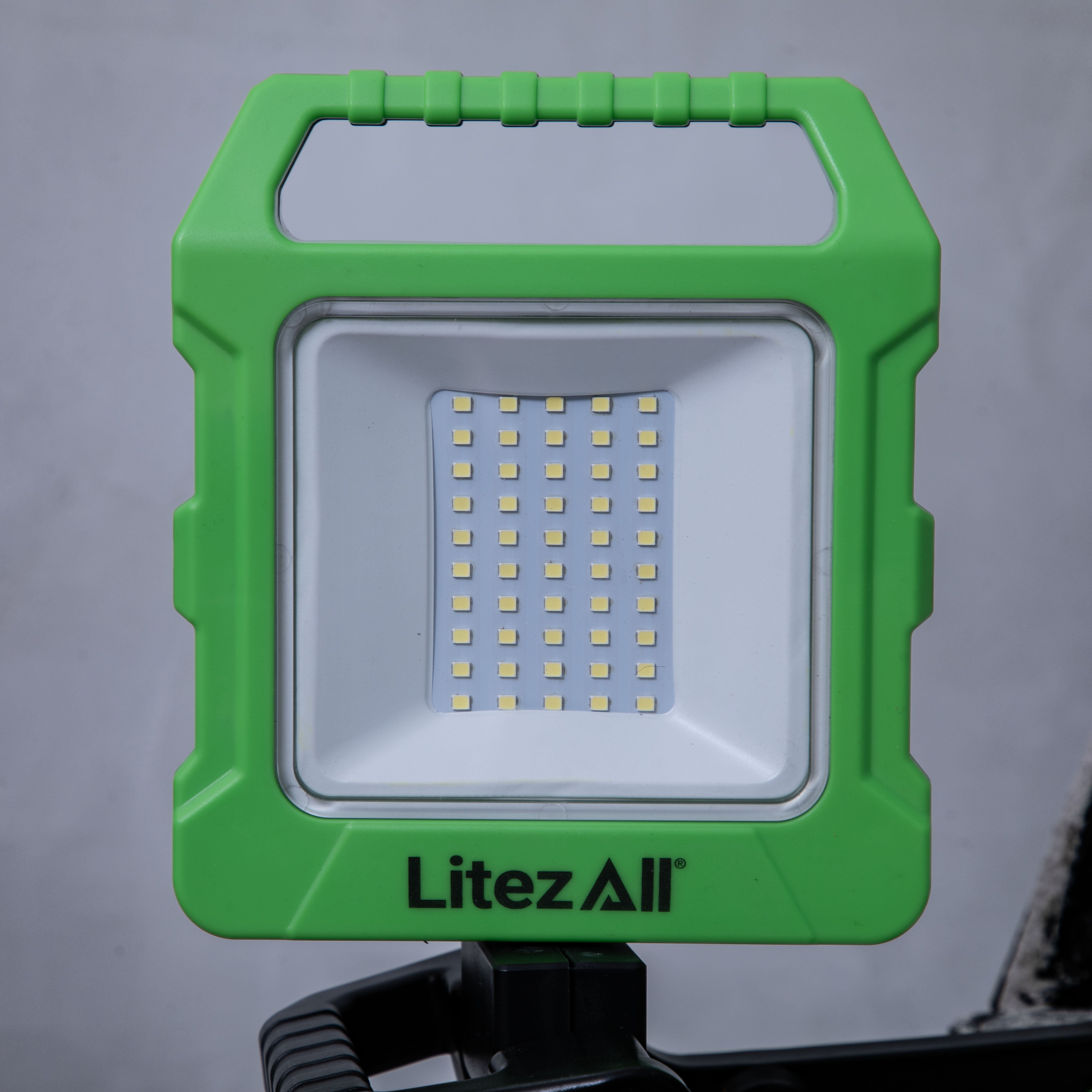 28295 - LA - WRKCLAMP - 4 LitezAll Rechargeable 4000 Lumen Work Light with Clamp - LitezAll - Work Lights - 5