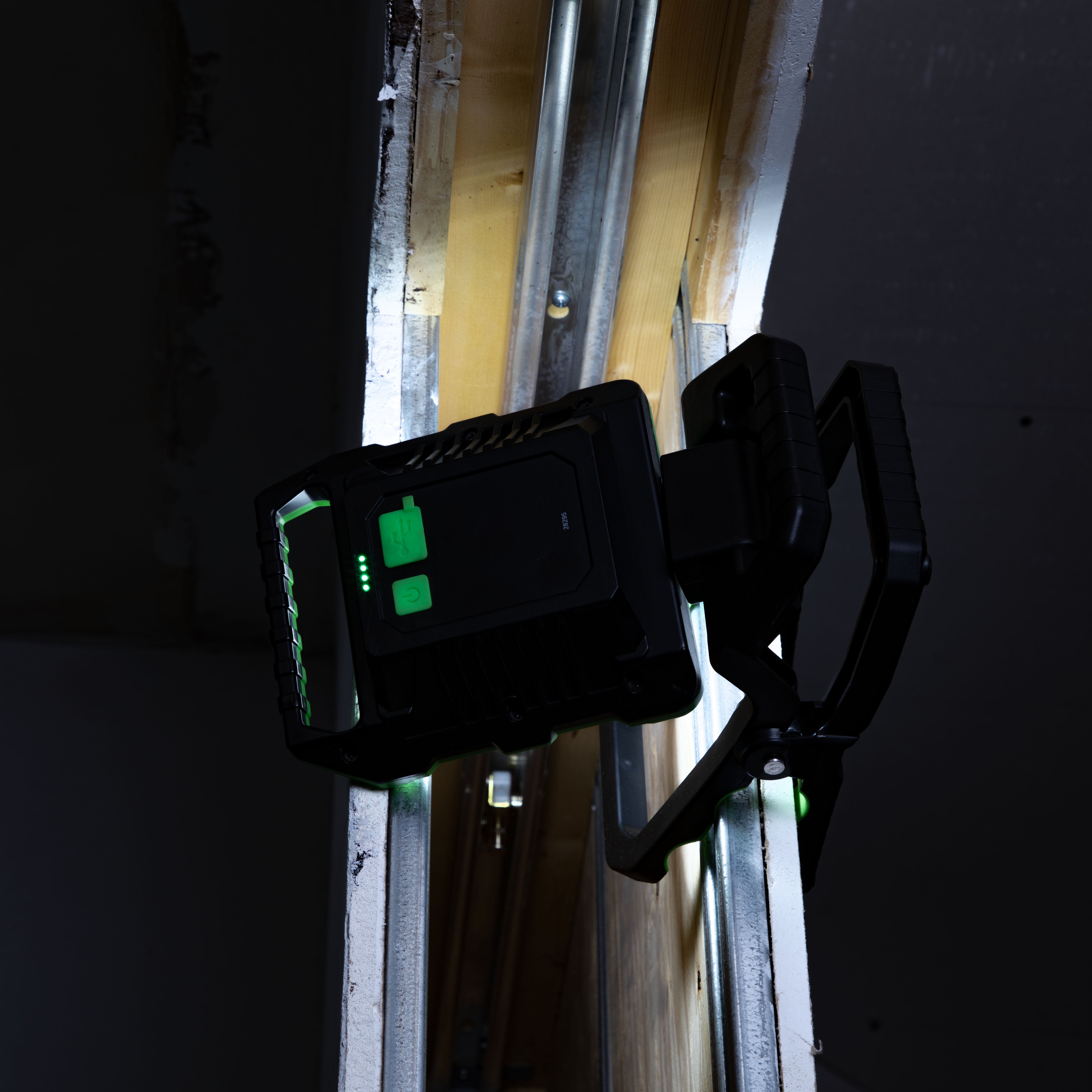 28295 - LA - WRKCLAMP - 4 LitezAll Rechargeable 4000 Lumen Work Light with Clamp - LitezAll - Work Lights - 9