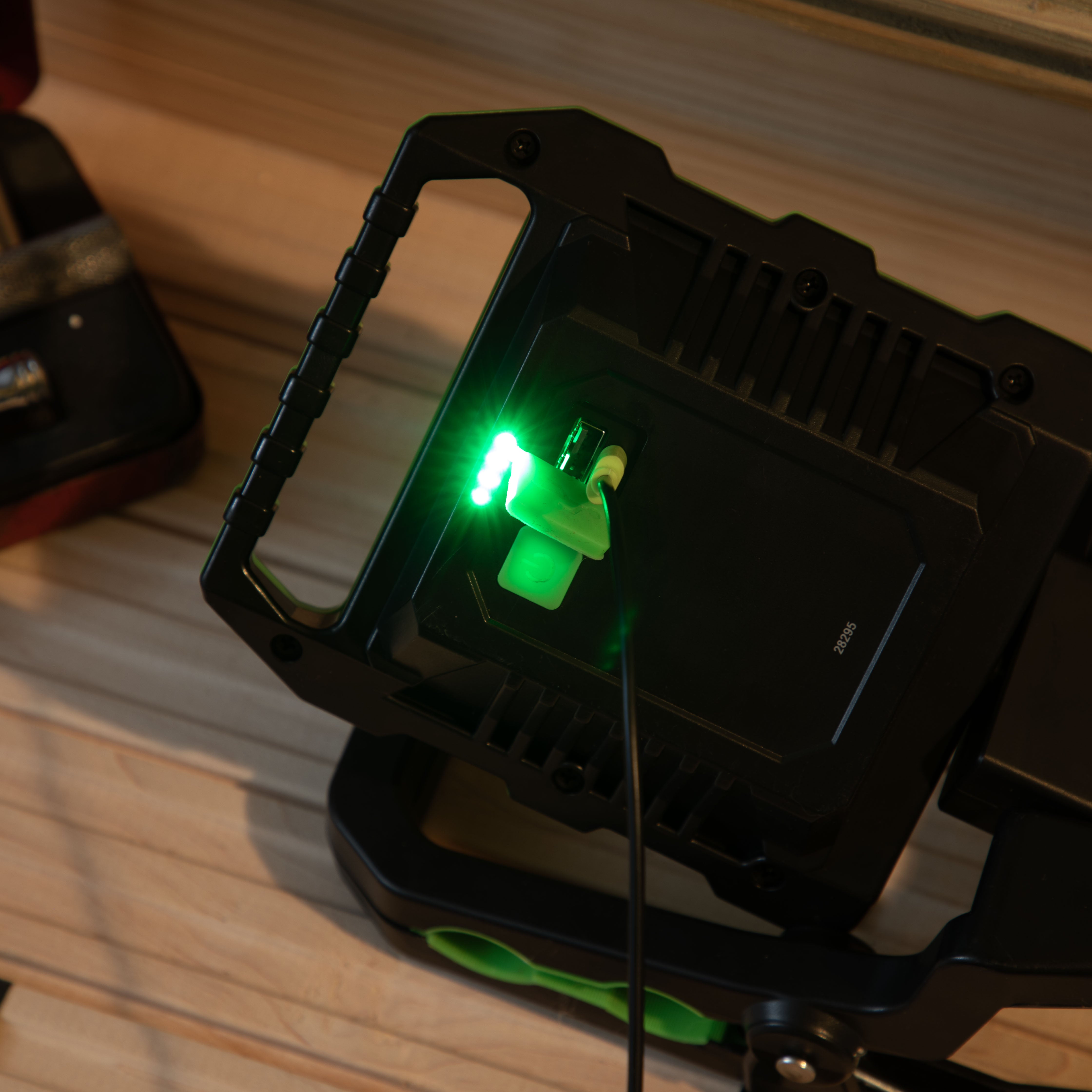 LitezAll® Rechargeable 4000 Lumen Work Light with Clamp