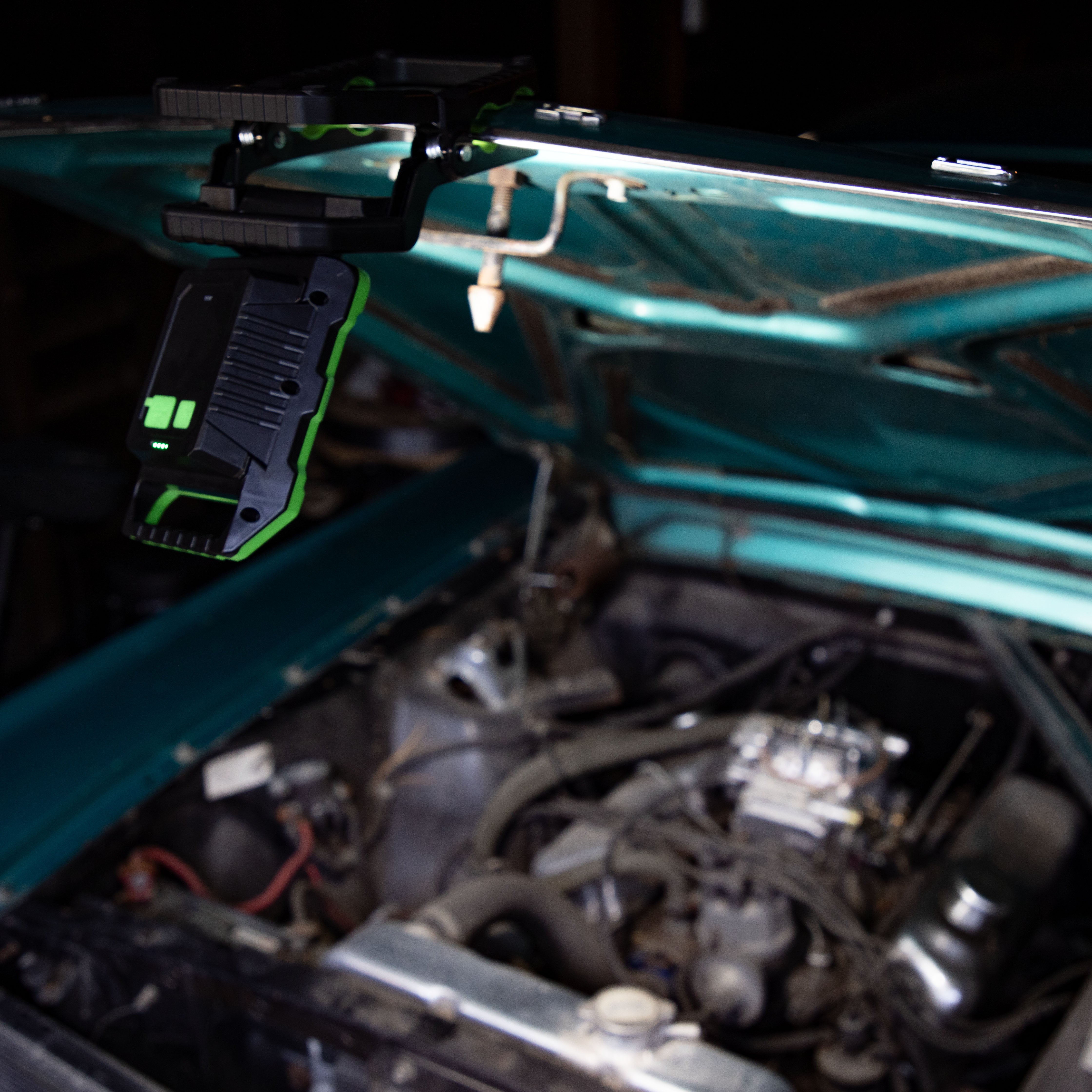 LitezAll® Rechargeable 4000 Lumen Work Light with Clamp