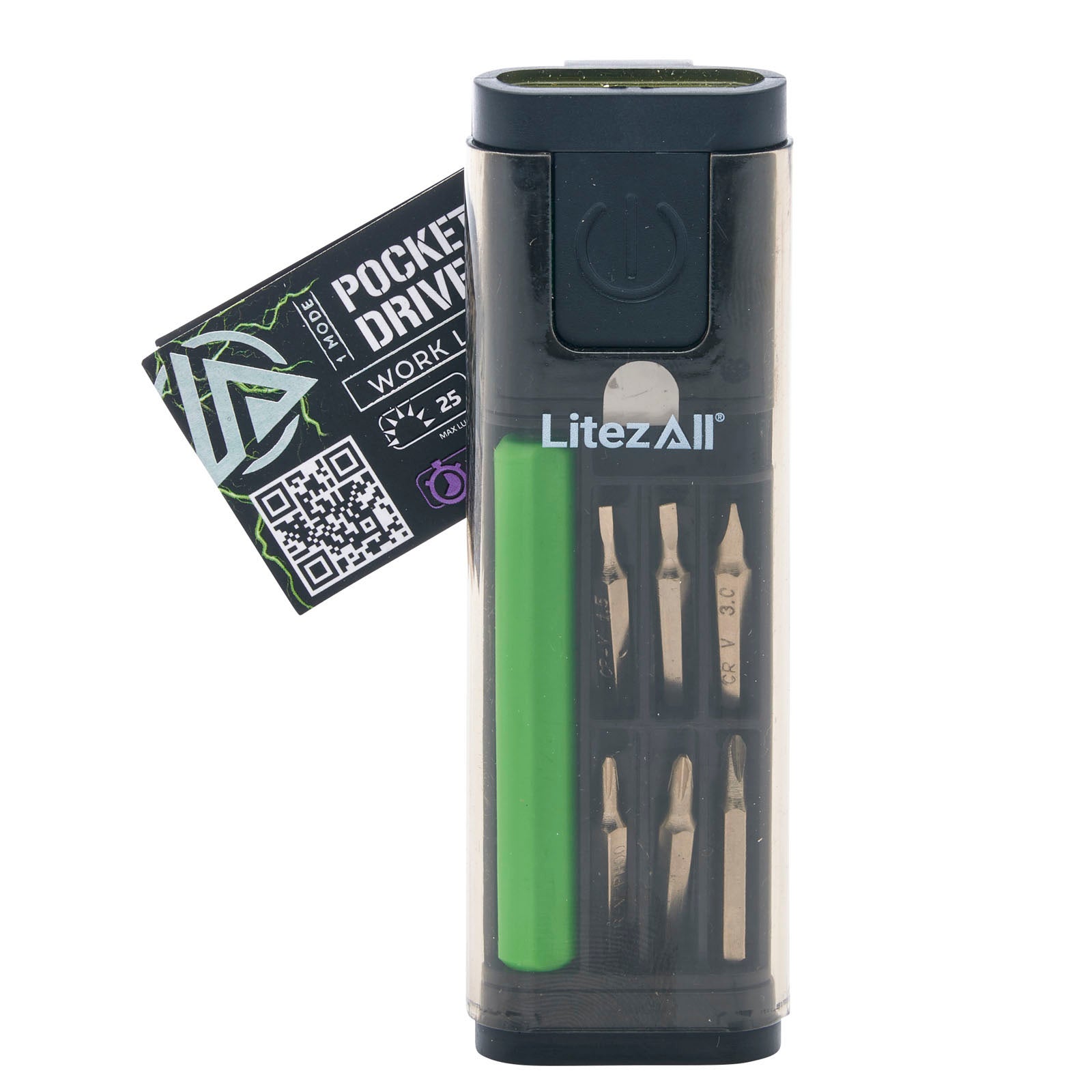 LitezAll® Compact Screwdriver Set with Integrated Flashlight - LitezAll - Work Lights - 30