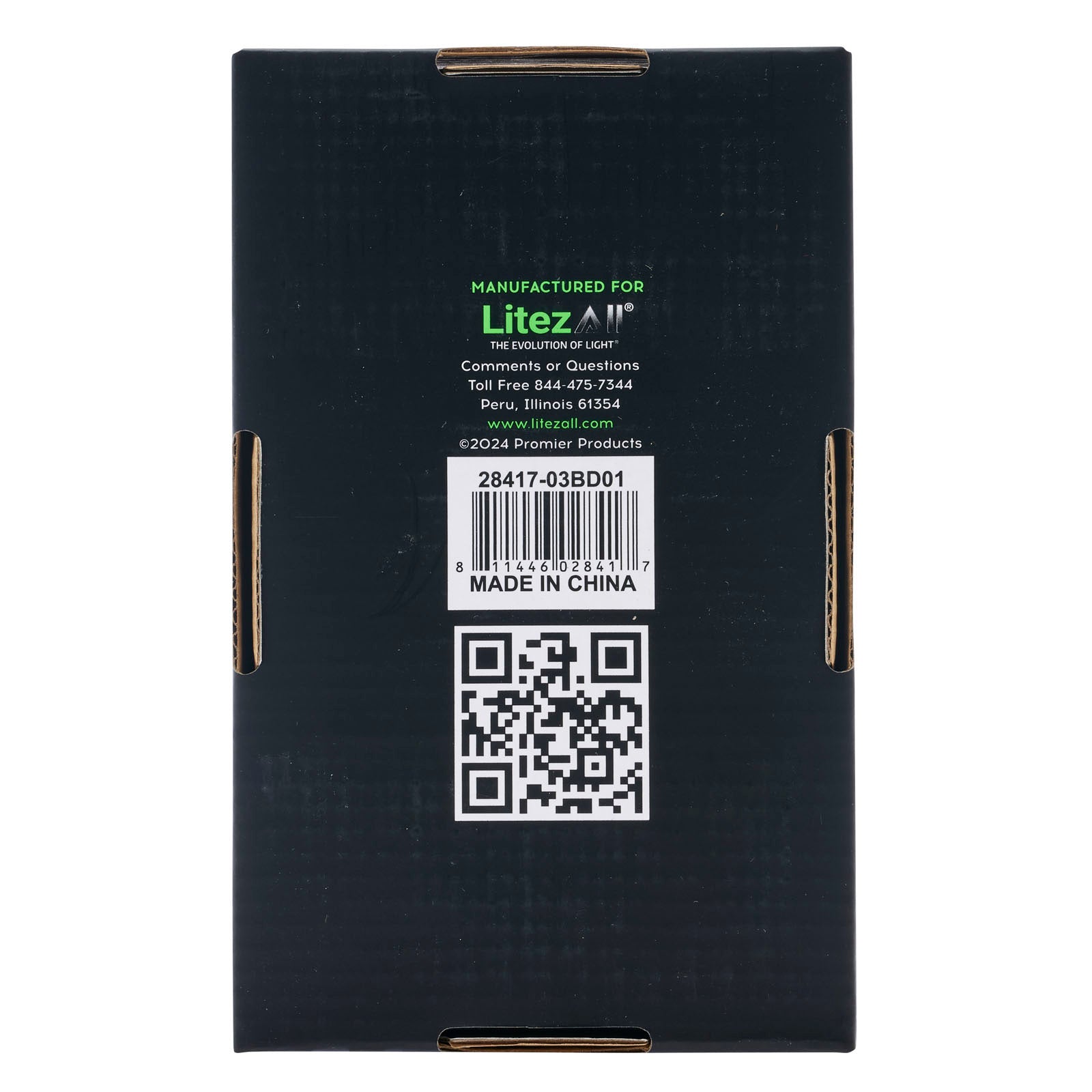 LitezAll® Compact Screwdriver Set with Integrated Flashlight