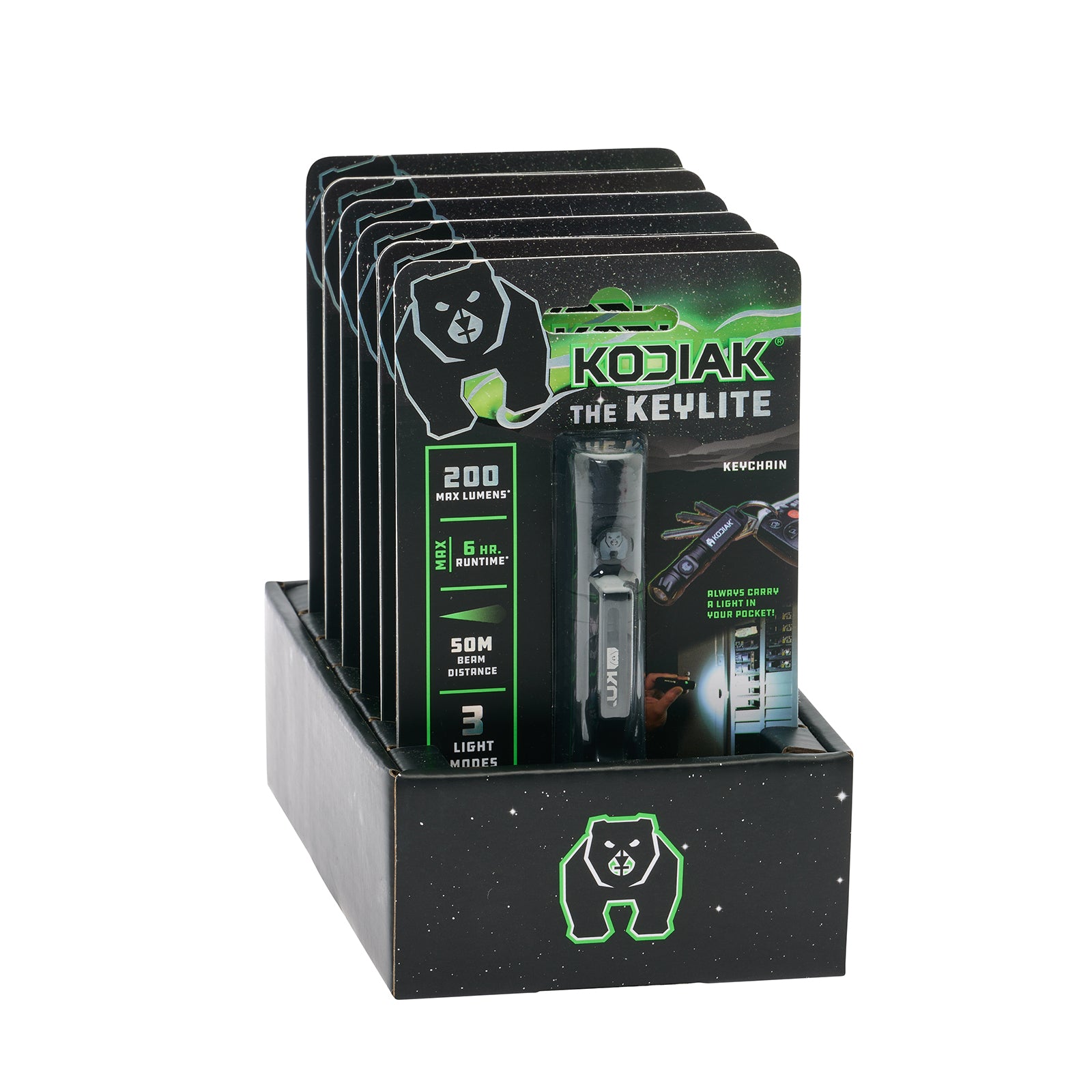Kodiak® Keychain Flashlight with Clip - LitezAll - Keychain Lights - 27