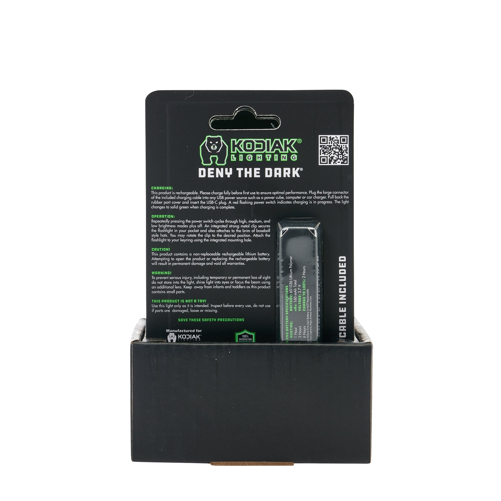 Kodiak® Keychain Flashlight with Clip - LitezAll - Keychain Lights - 29