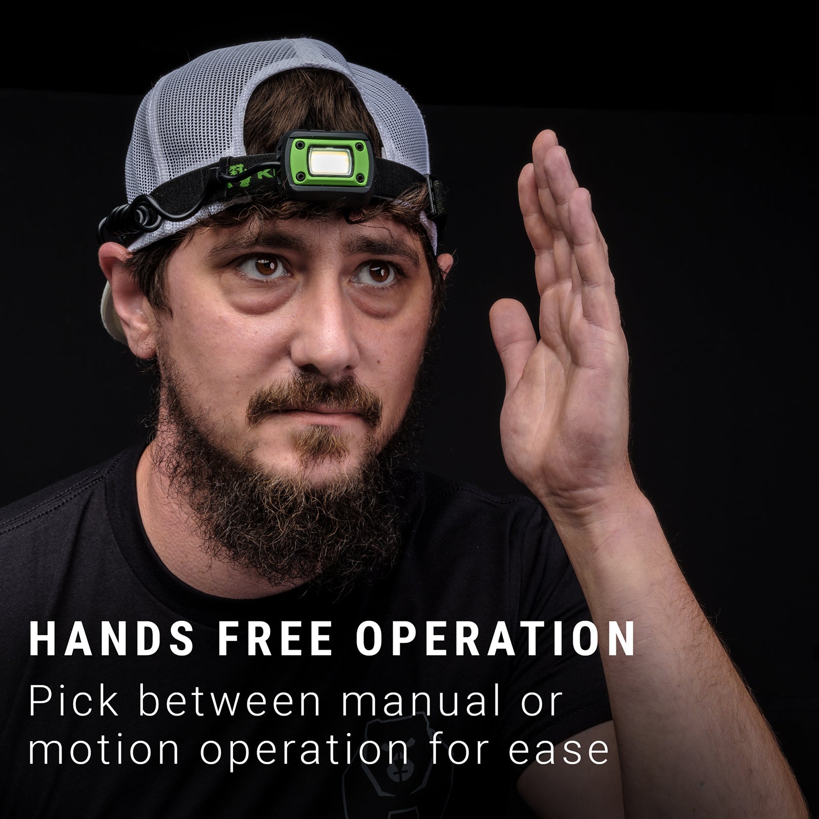 Kodiak® Konvoy® Rechargeable Motion Activated Wide Beam Headlamp - LitezAll - Headlamps - 5