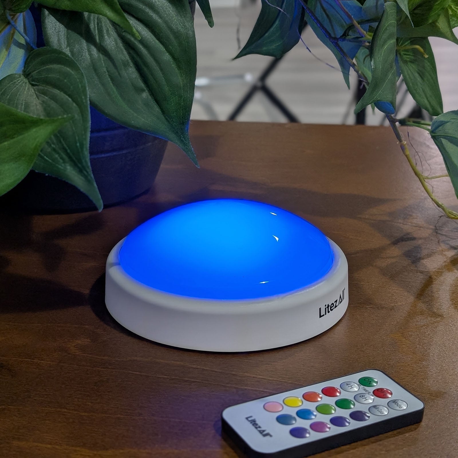 LitezAll® Rechargeable Color Selectable Tap Light with Remote Control - LitezAll - Wireless Lighting Solutions - 4