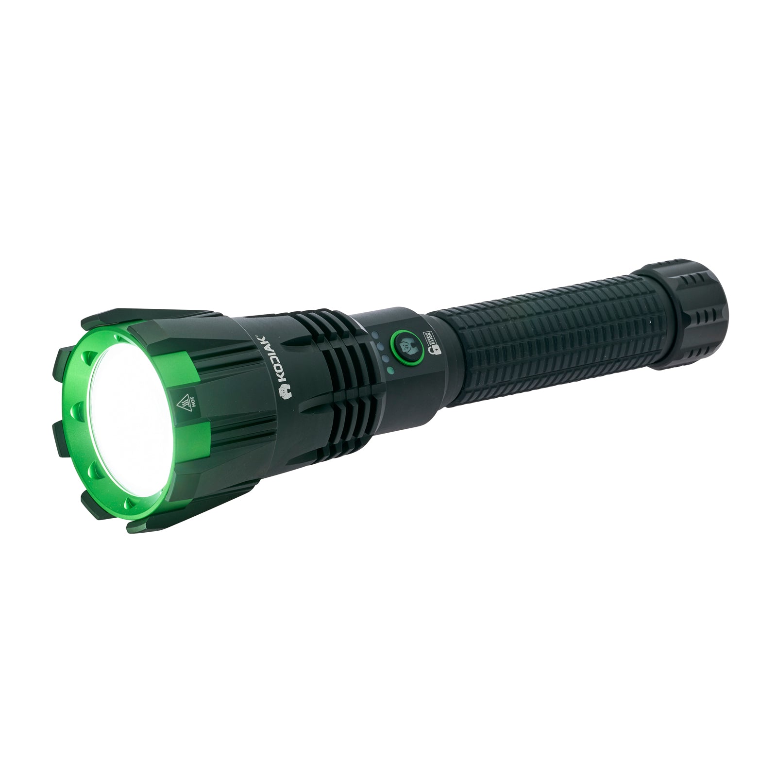 Kodiak® Krown Rechargeable 20000 Lumen Tactical Flashlight with Power Bank