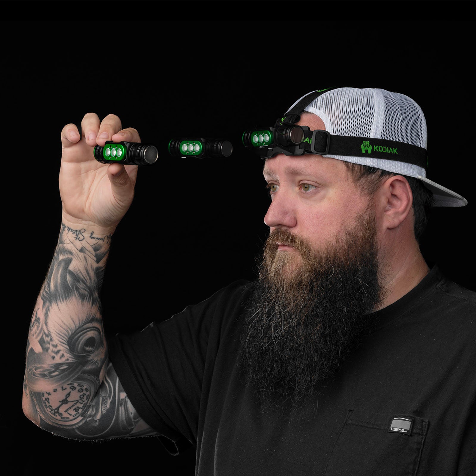 Kodiak® 1500 Lumen Rechargeable Headlamp