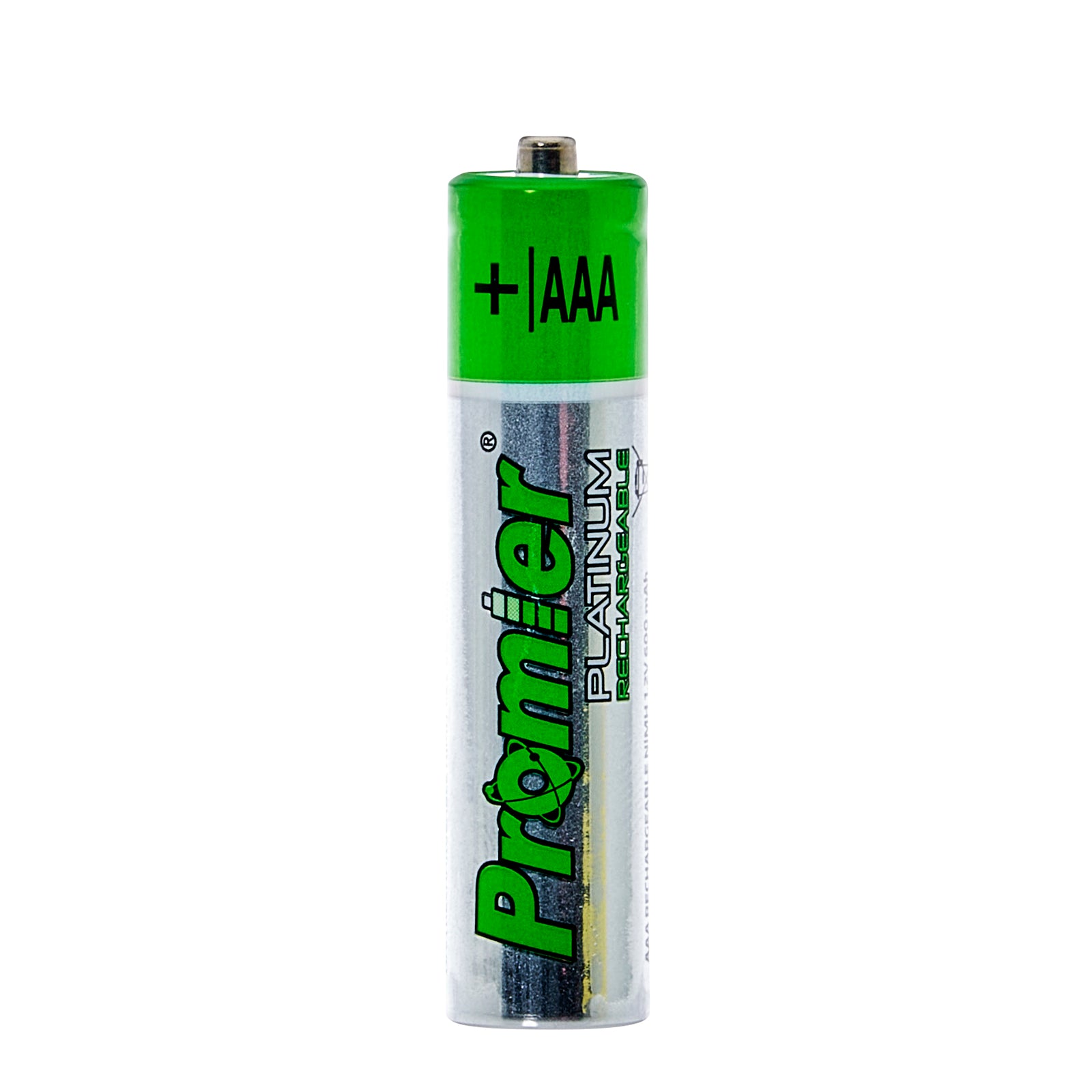 Promier® Platinum AAA Rechargeable Ni-Mh Battery 4 Pack