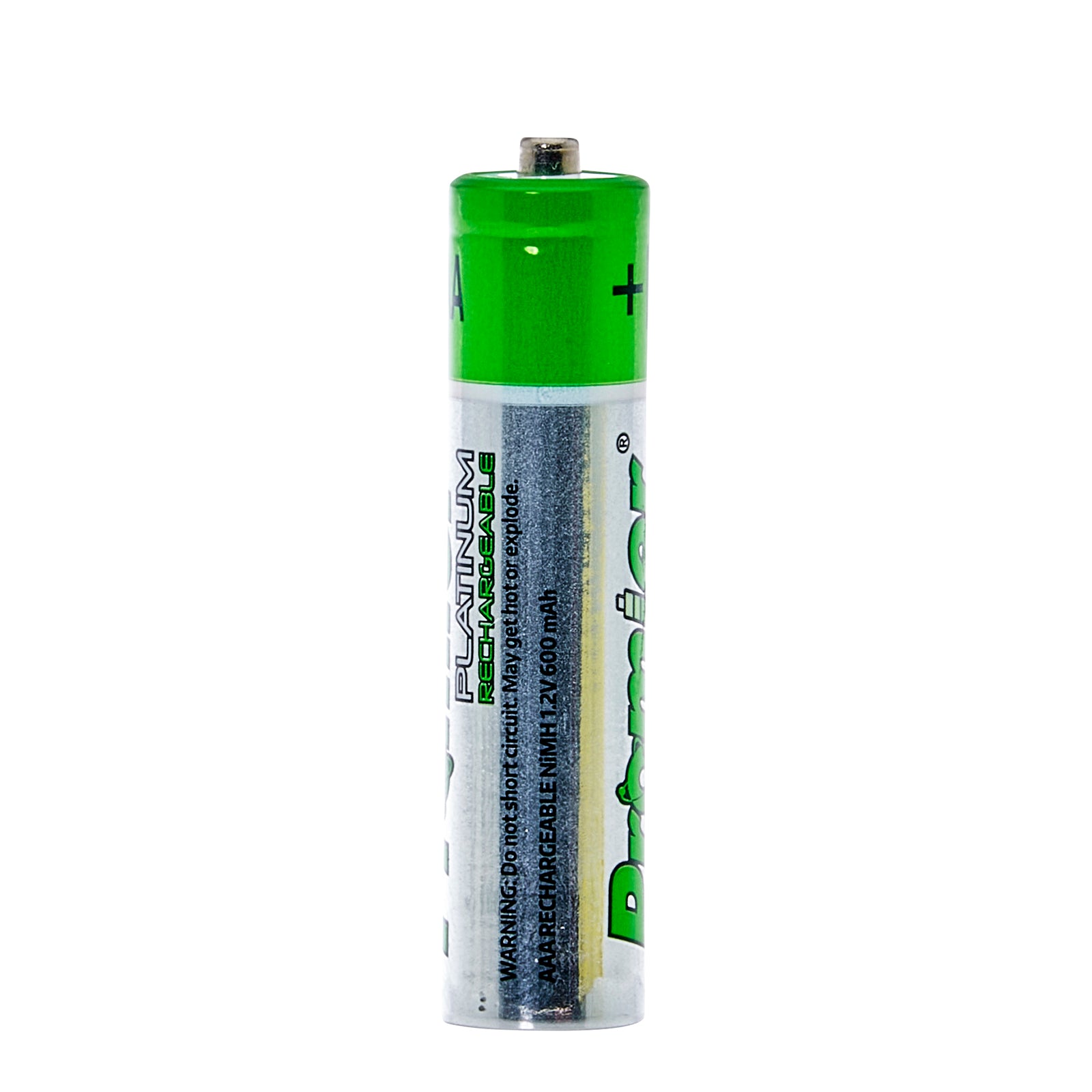 Promier® Platinum AAA Rechargeable Ni-Mh Battery 4 Pack