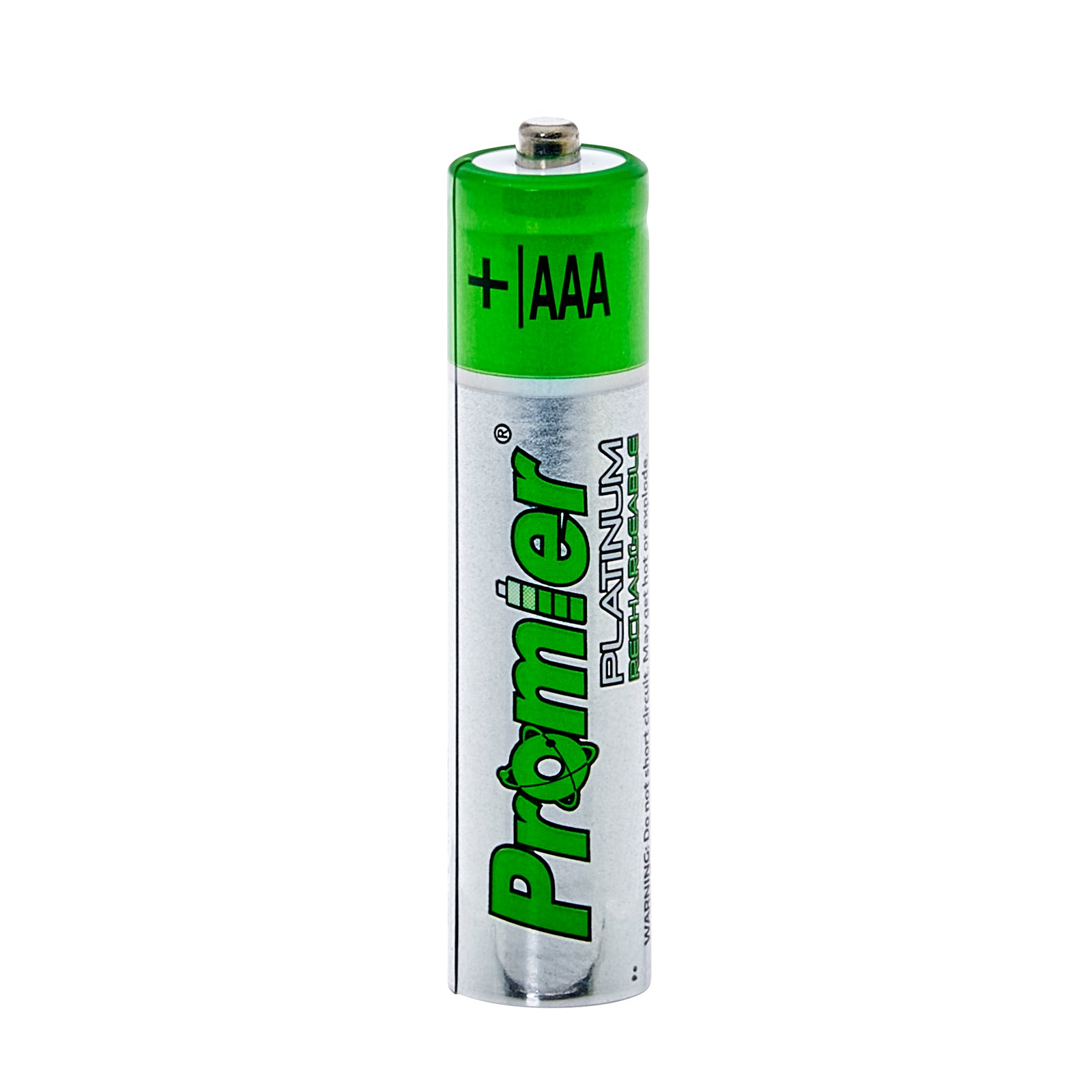 Promier® Platinum AAA Rechargeable Ni-Mh Battery 4 Pack