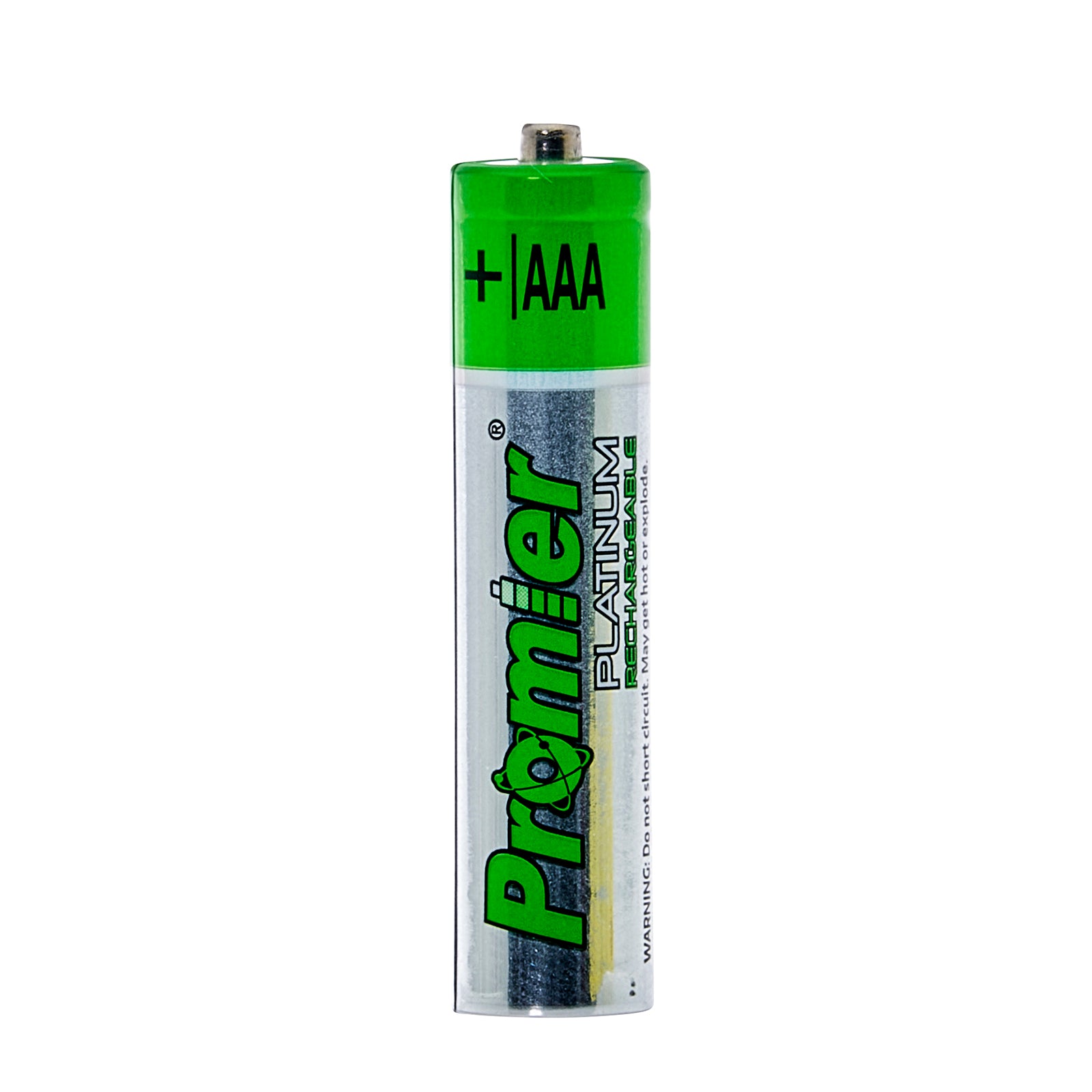 Promier® Platinum AAA Rechargeable Ni-Mh Battery 4 Pack