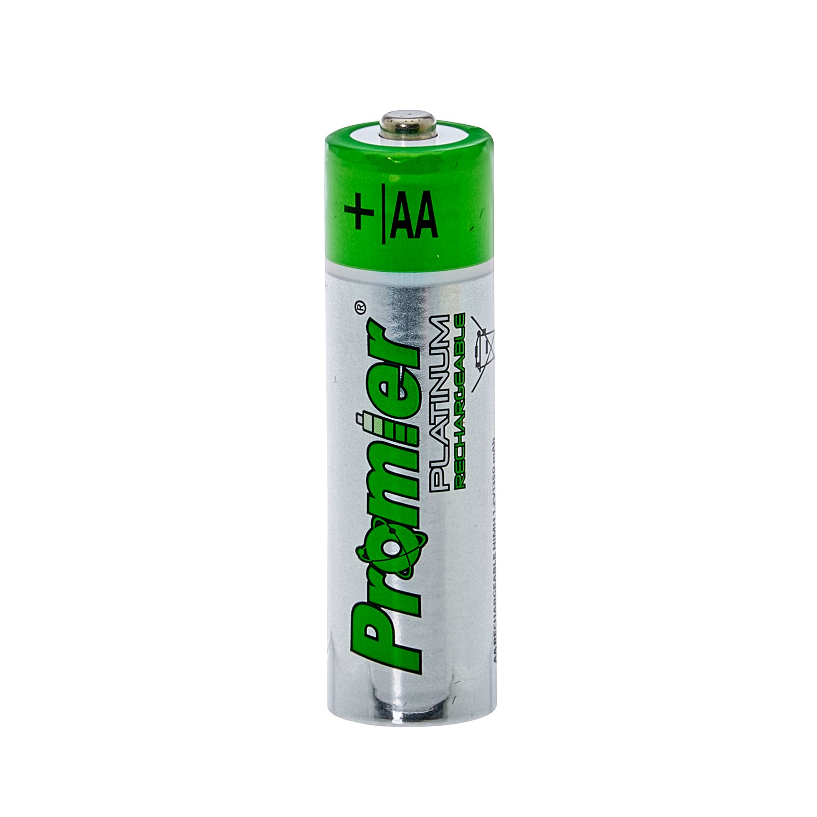 Promier® Platinum AA Rechargeable Ni-Mh Battery 4 Pack