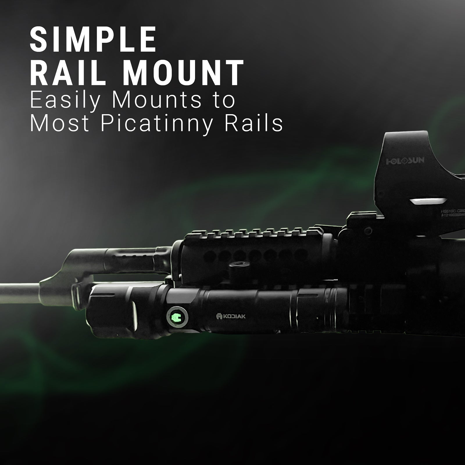 Kodiak Rechargeable 1000 Lumen Tactical Flashlight with Remote - LitezAll - Tactical Flashlights - 6