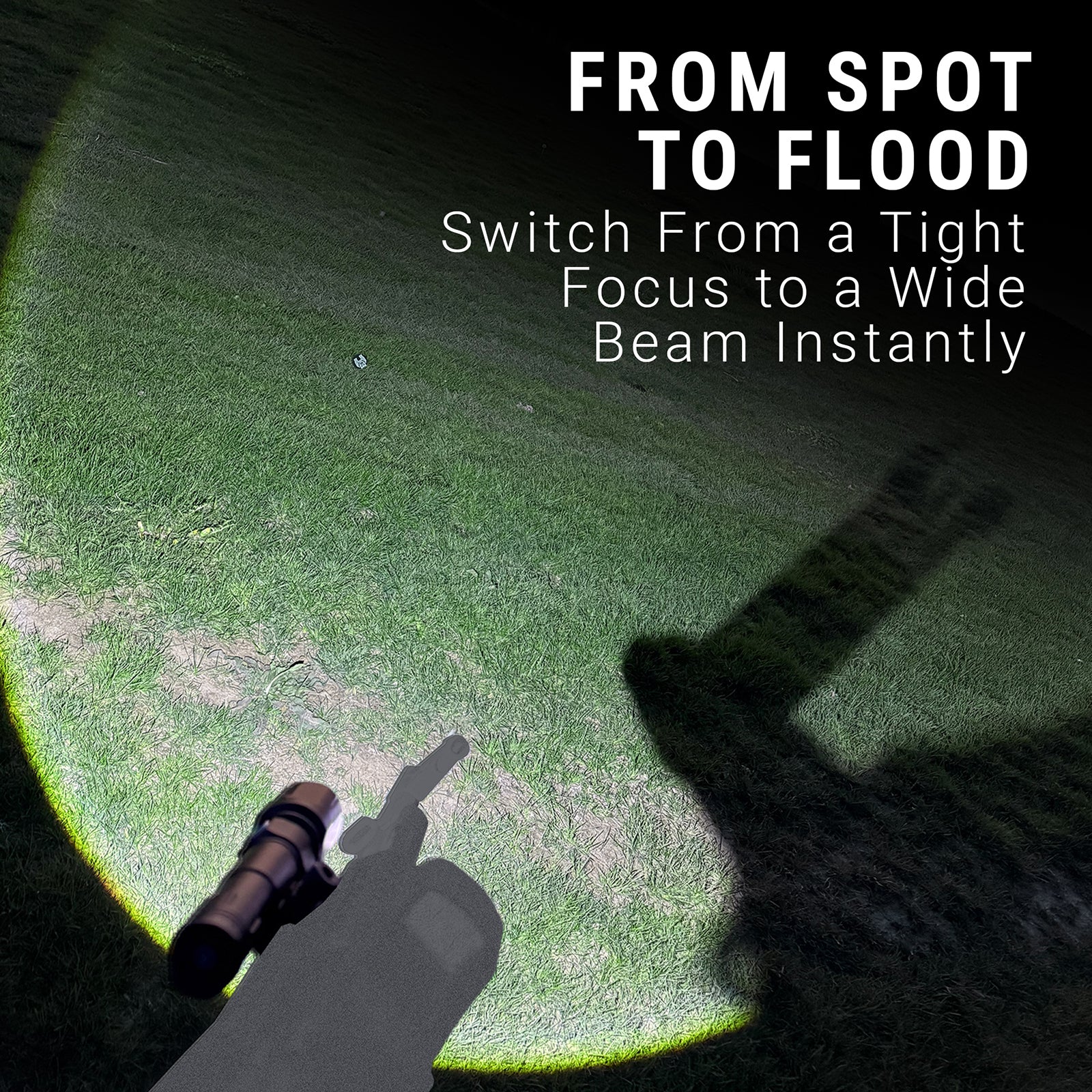 Kodiak Rechargeable 1000 Lumen Tactical Flashlight with Remote - LitezAll - Tactical Flashlights - 7