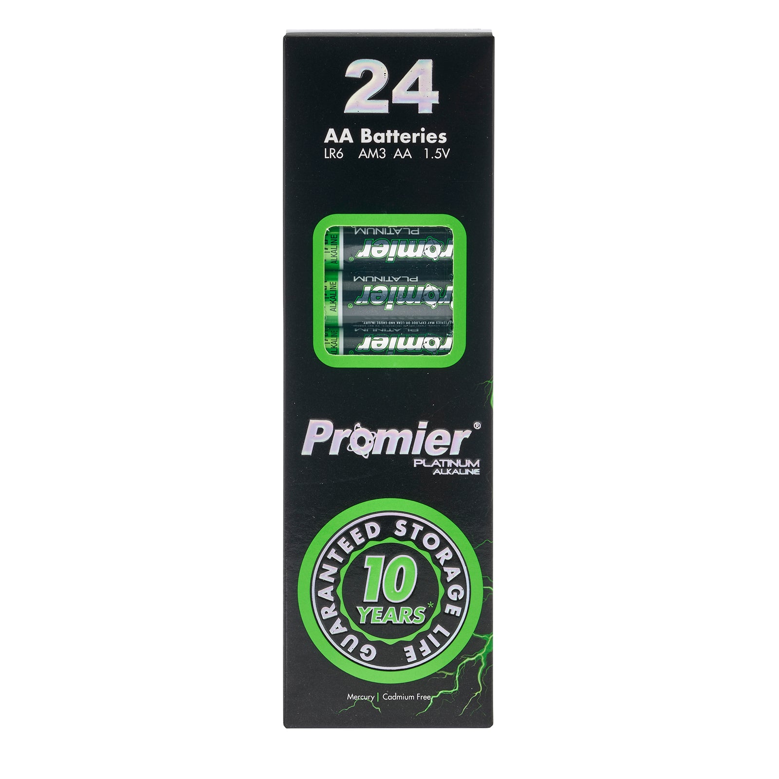 Promier® AA Platinum Alkaline Battery 96 Pack - LitezAll - Alkaline Batteries - 2