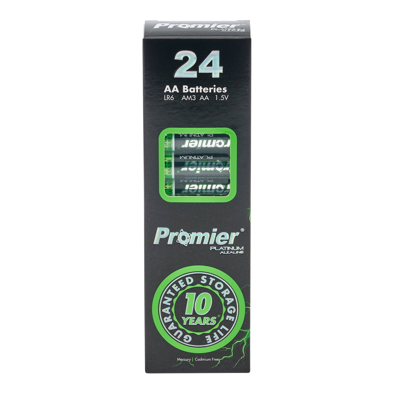 Promier® AA Platinum Alkaline Battery 96 Pack - LitezAll - Alkaline Batteries - 3