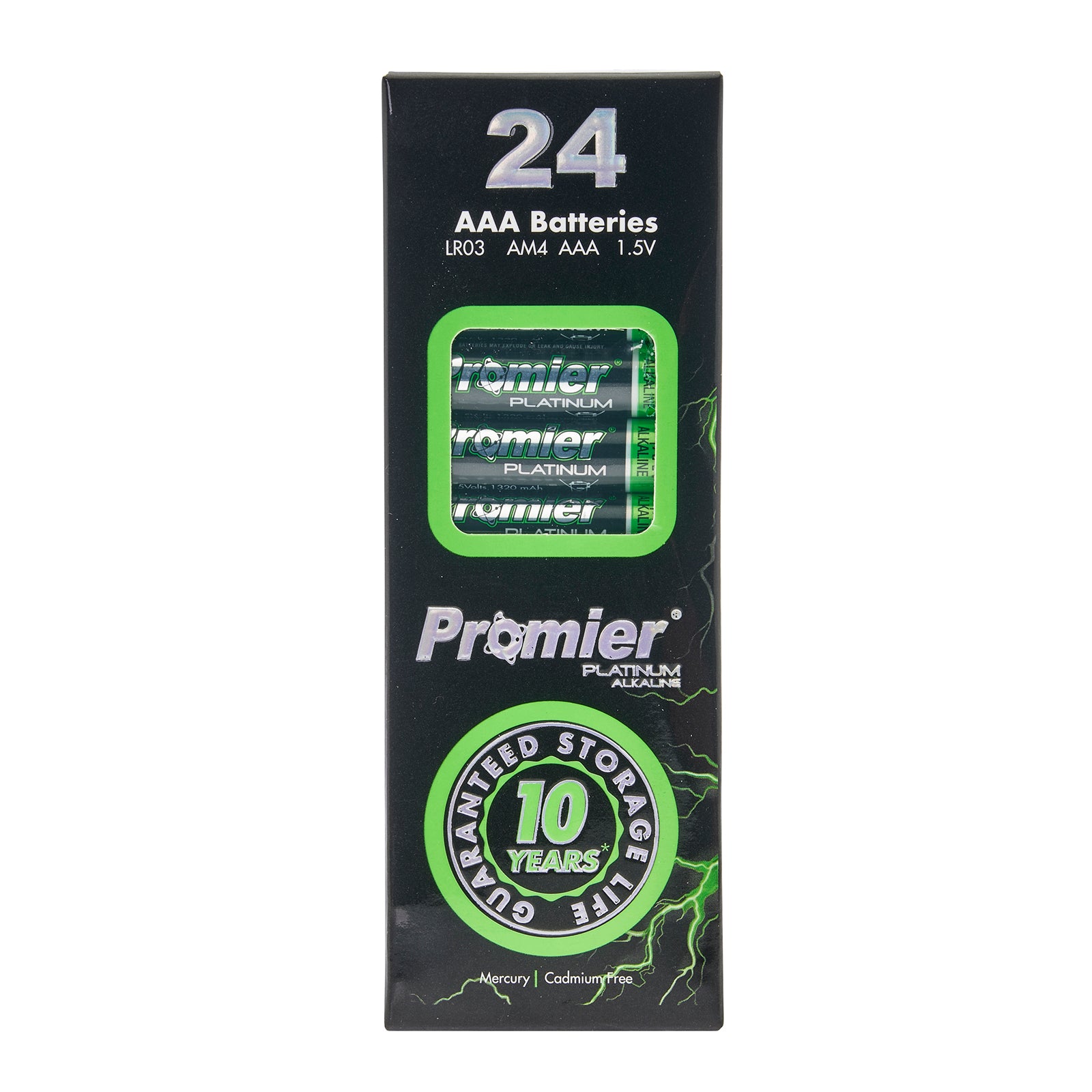 Promier® AAA Platinum Alkaline Battery 96 Pack - LitezAll - Alkaline Batteries - 2