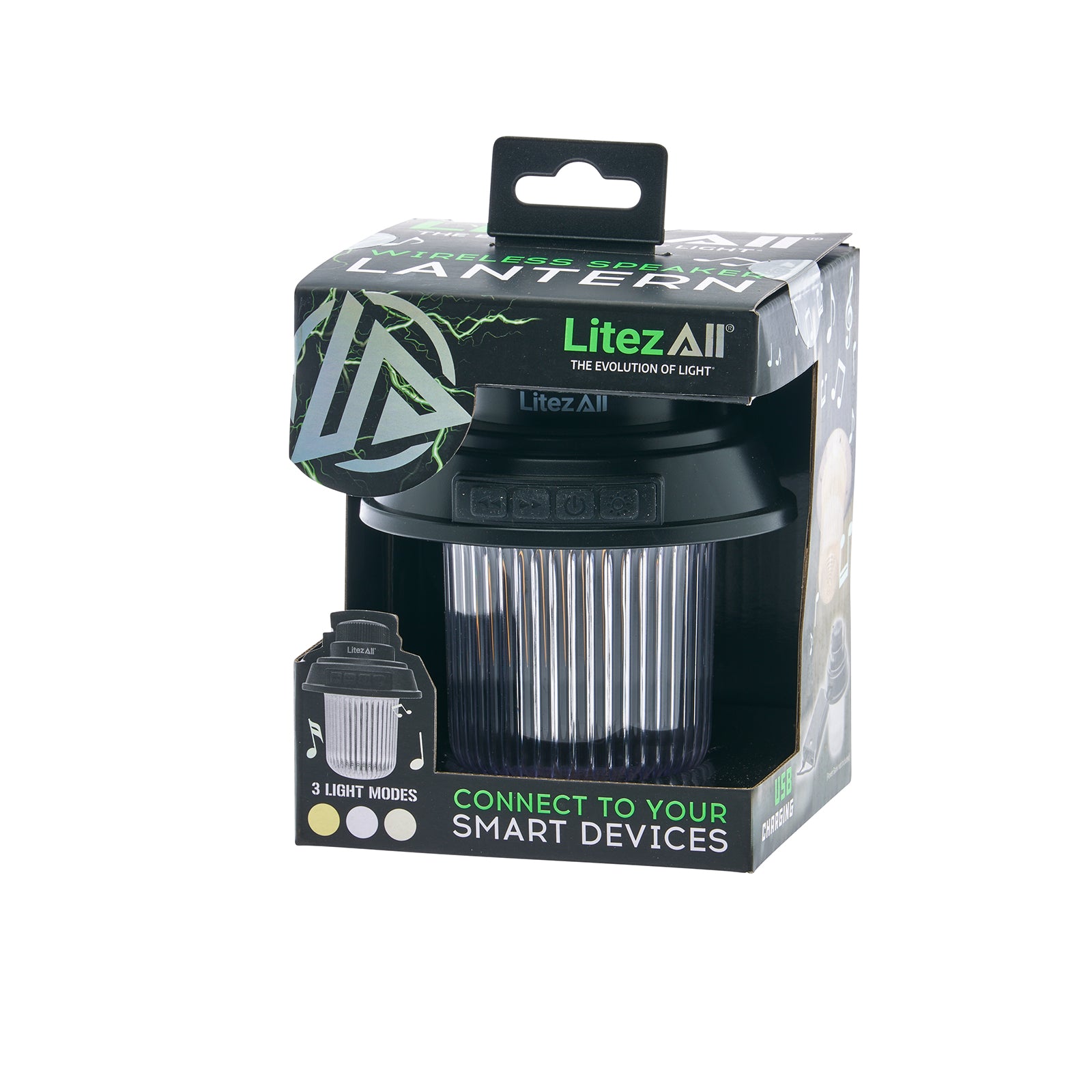 LitezAll Rechargeable Mini Camping Lantern with Bluetooth Speaker - LitezAll - Lanterns - 39
