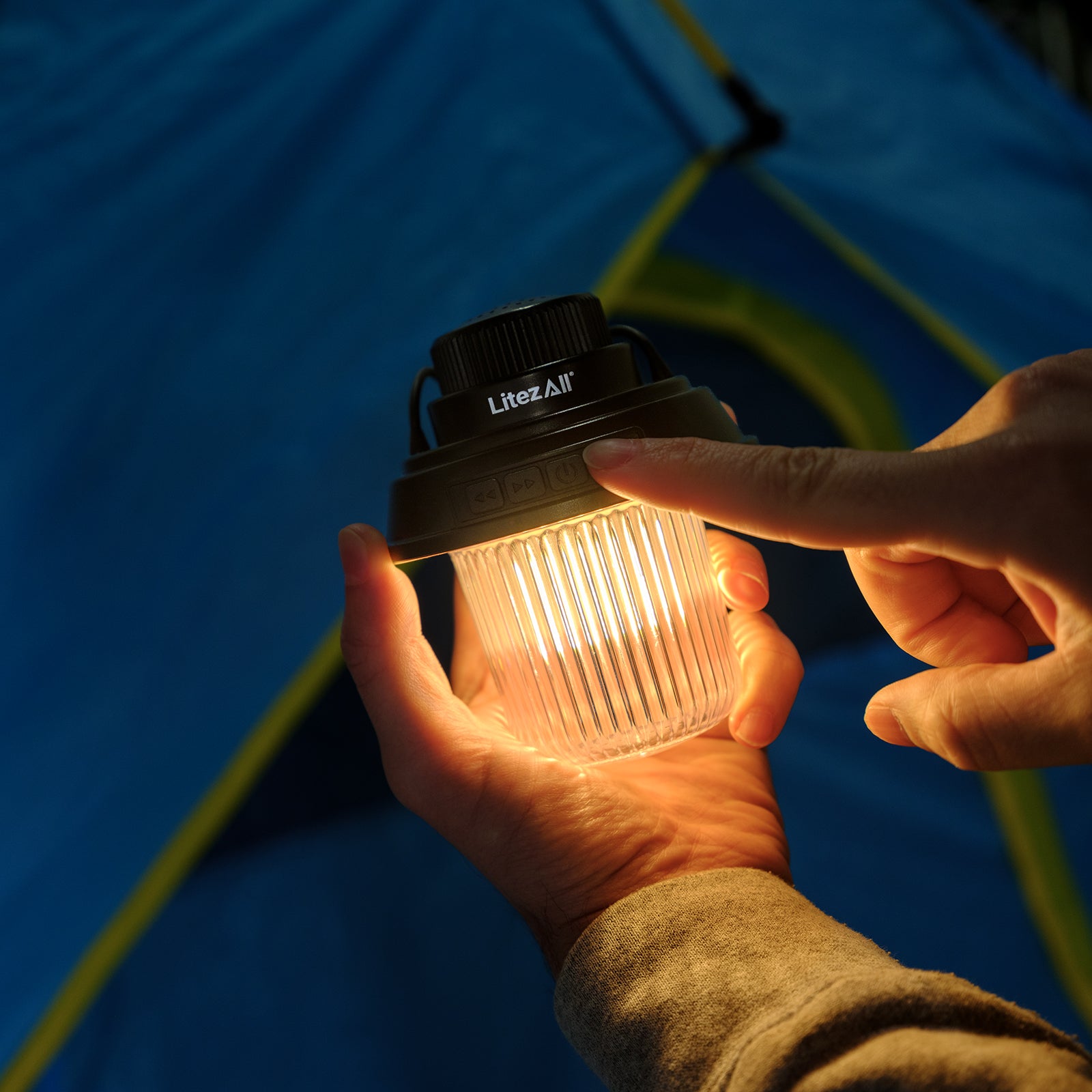 LitezAll Rechargeable Mini Camping Lantern with Bluetooth Speaker - LitezAll - Lanterns - 7