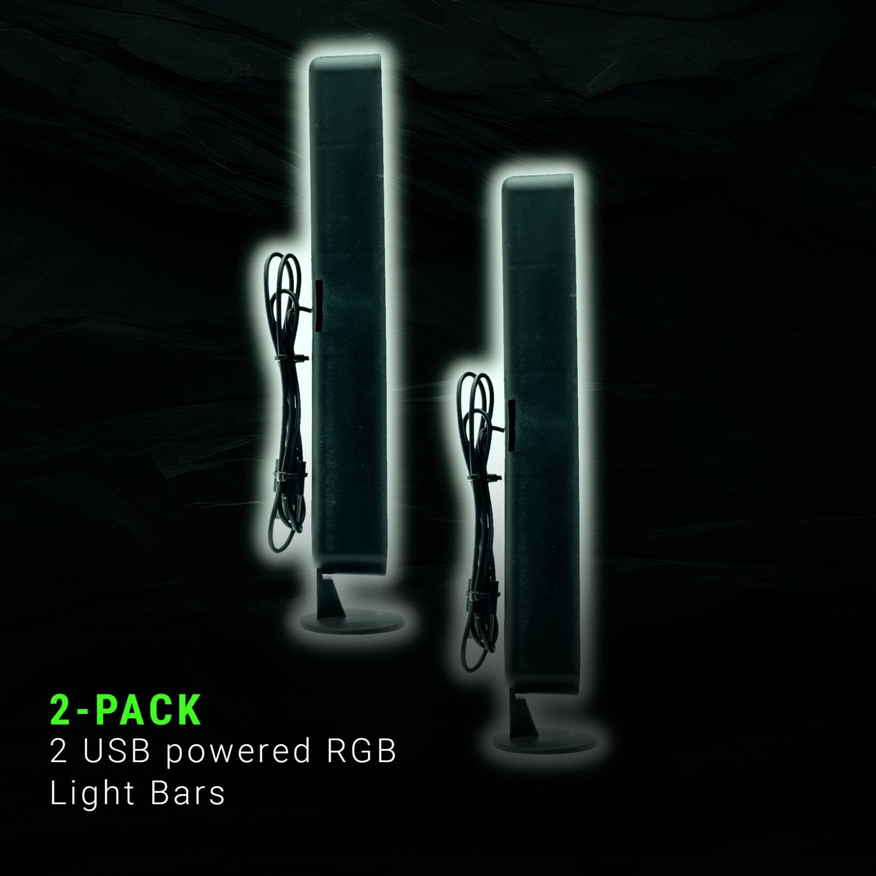 LitezAll® USB Powered RGB Sound-Activated Light Bar 2 Pack - LitezAll - Novelties - 7