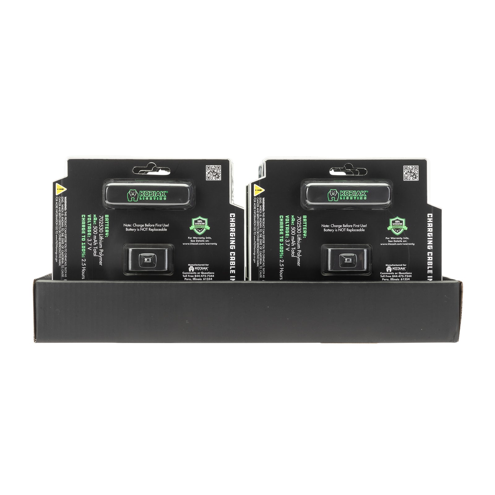 Kodiak® Klipper Rechargeable 200 Lumen Cap Light - LitezAll - Headlamps - 59