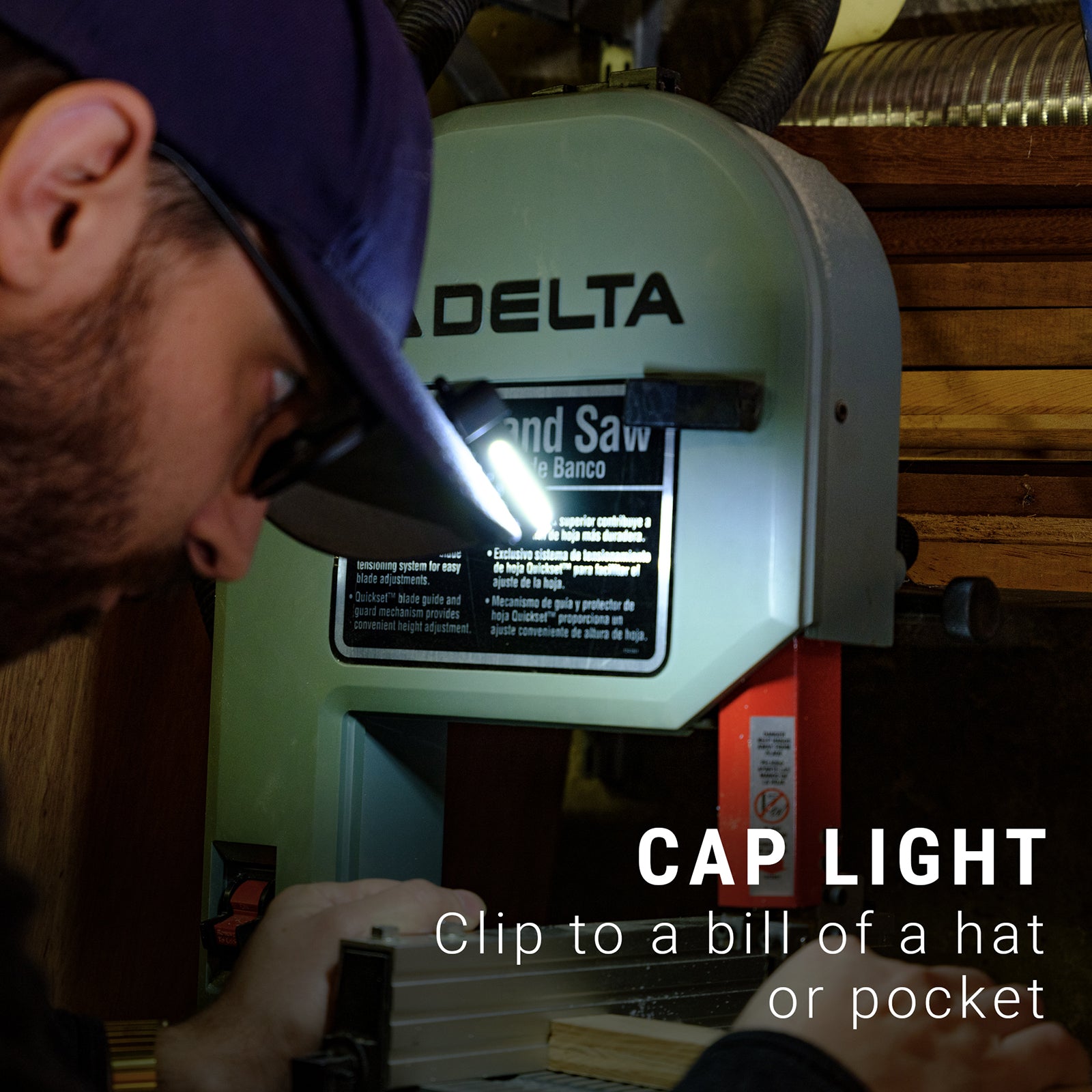 Kodiak® Klipper Rechargeable 200 Lumen Cap Light - LitezAll - Headlamps - 4