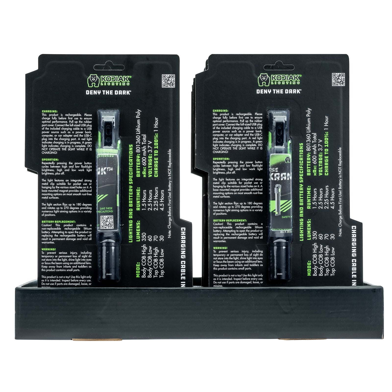 Kodiak® The Krank Rechargeable Slim Work Light - LitezAll - Work Lights - 20