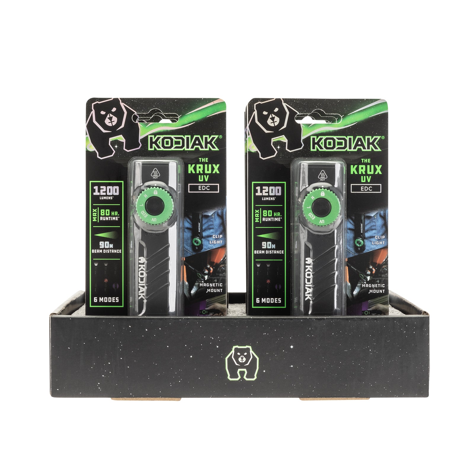 Kodiak® Krux Rechargeable Low Profile Flashlight with UV and Red Laser - LitezAll - Flashlights - 39