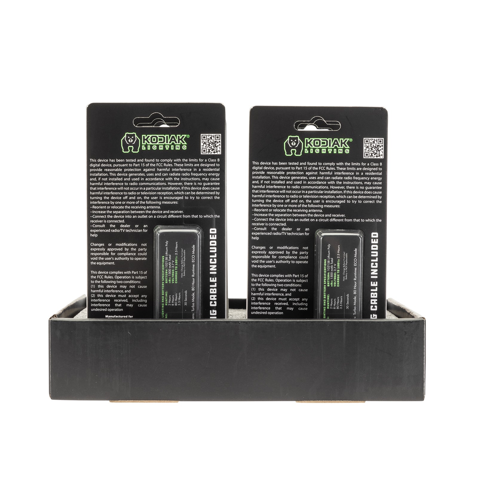 Kodiak® Krux Rechargeable Low Profile Flashlight with UV and Red Laser - LitezAll - Flashlights - 43