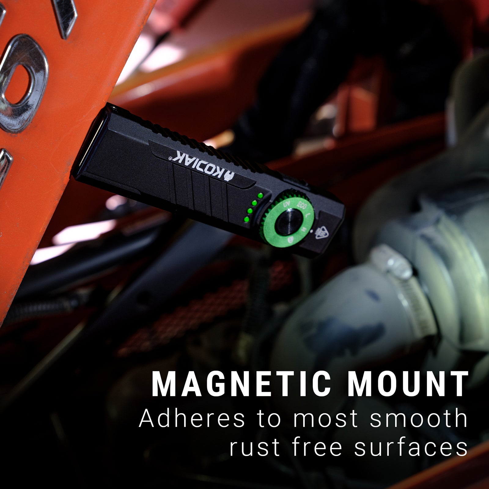 Kodiak® Krux Rechargeable Low Profile Flashlight with UV and Red Laser - LitezAll - Flashlights - 7