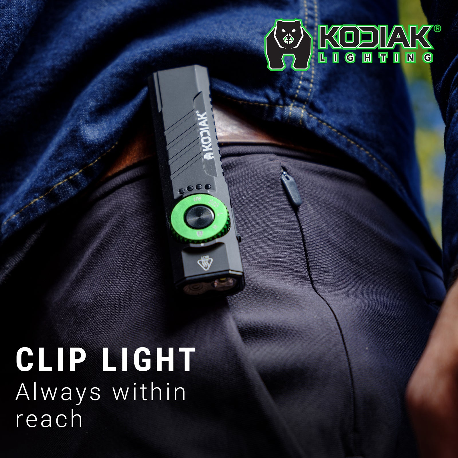 Kodiak® Krux Rechargeable Low Profile Flashlight with UV and Red Laser - LitezAll - Flashlights - 8