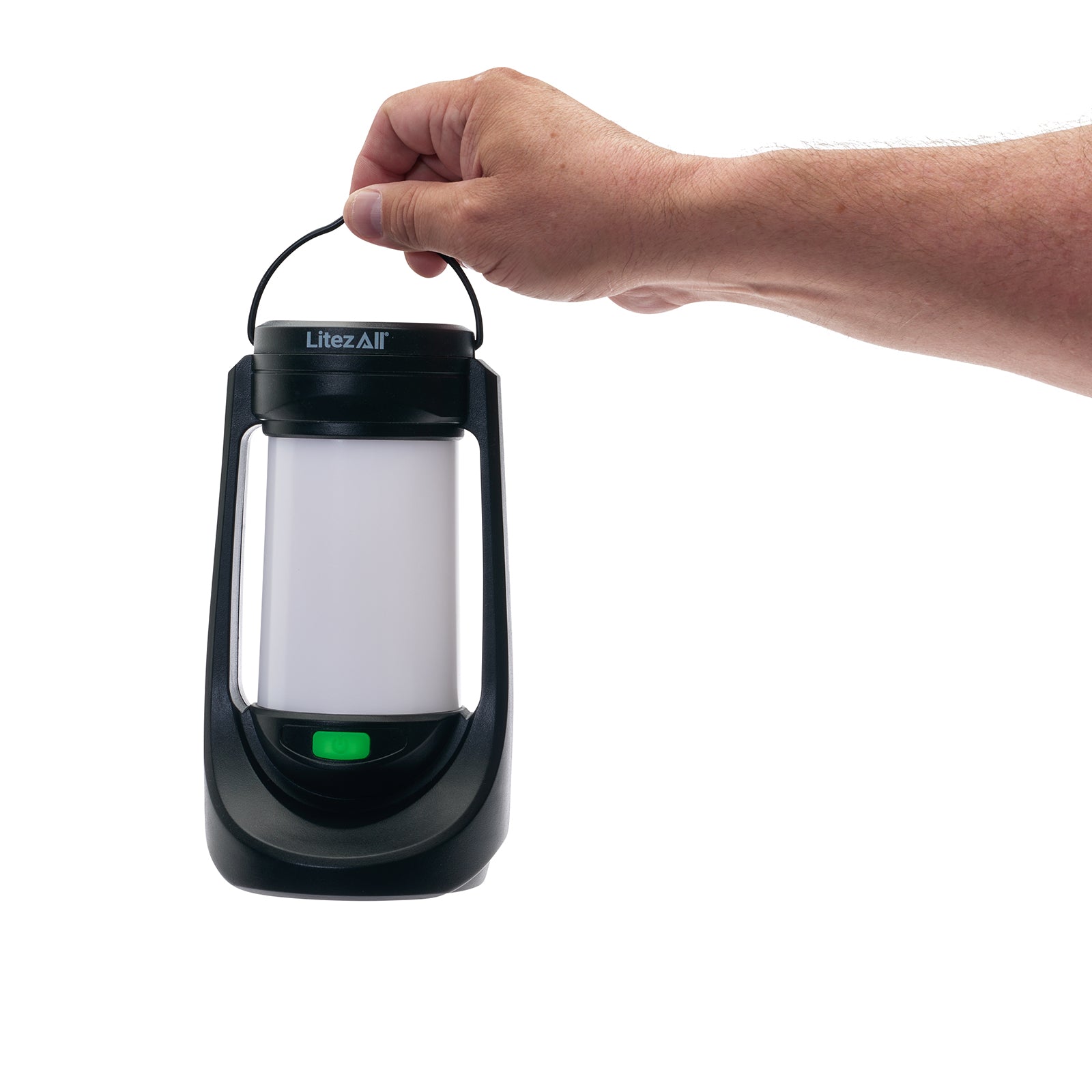 Litezall® 6 Mode Solar and USB Rechargeable Lantern