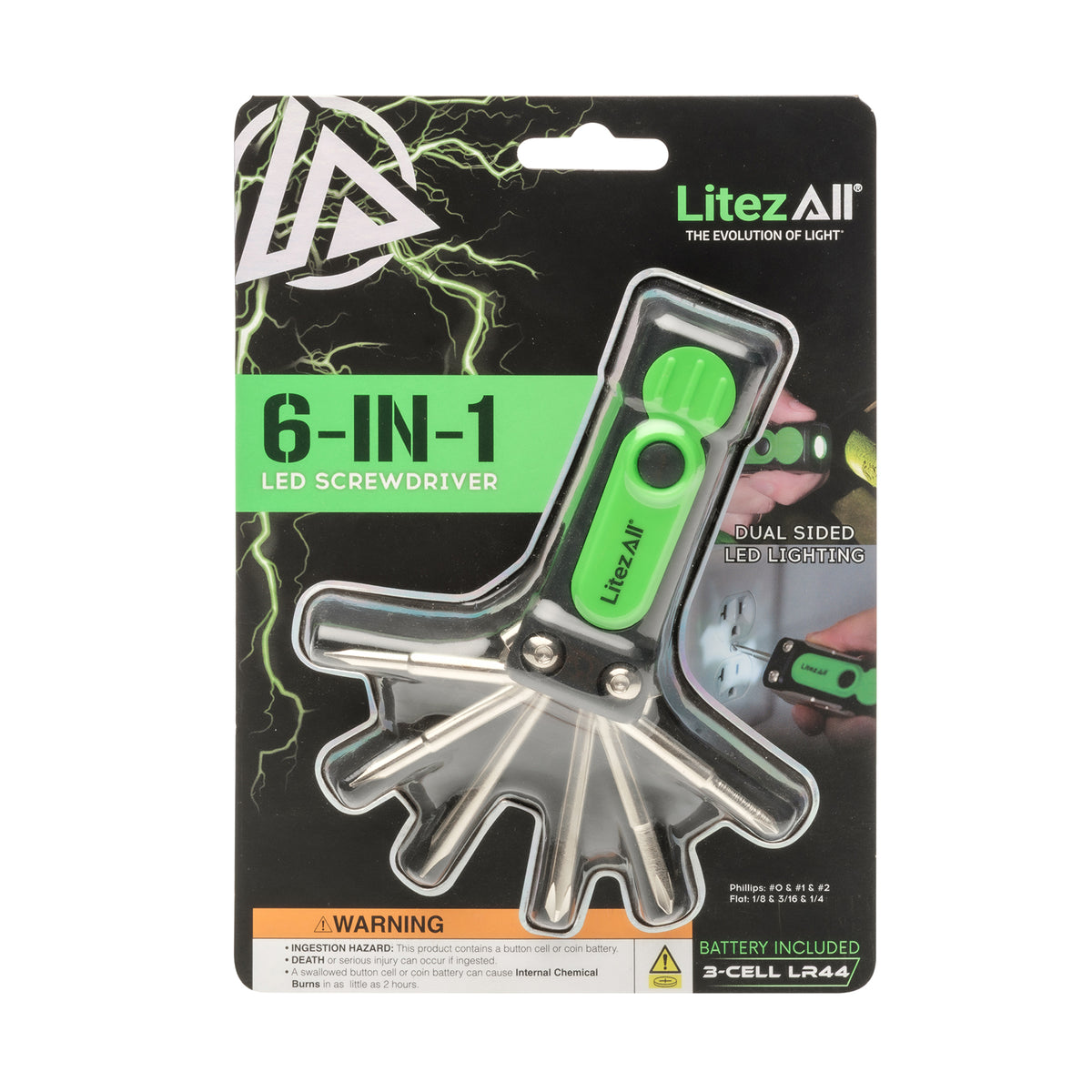 LitezAll® 6 in 1 LED Screwdriver - LitezAll - 8