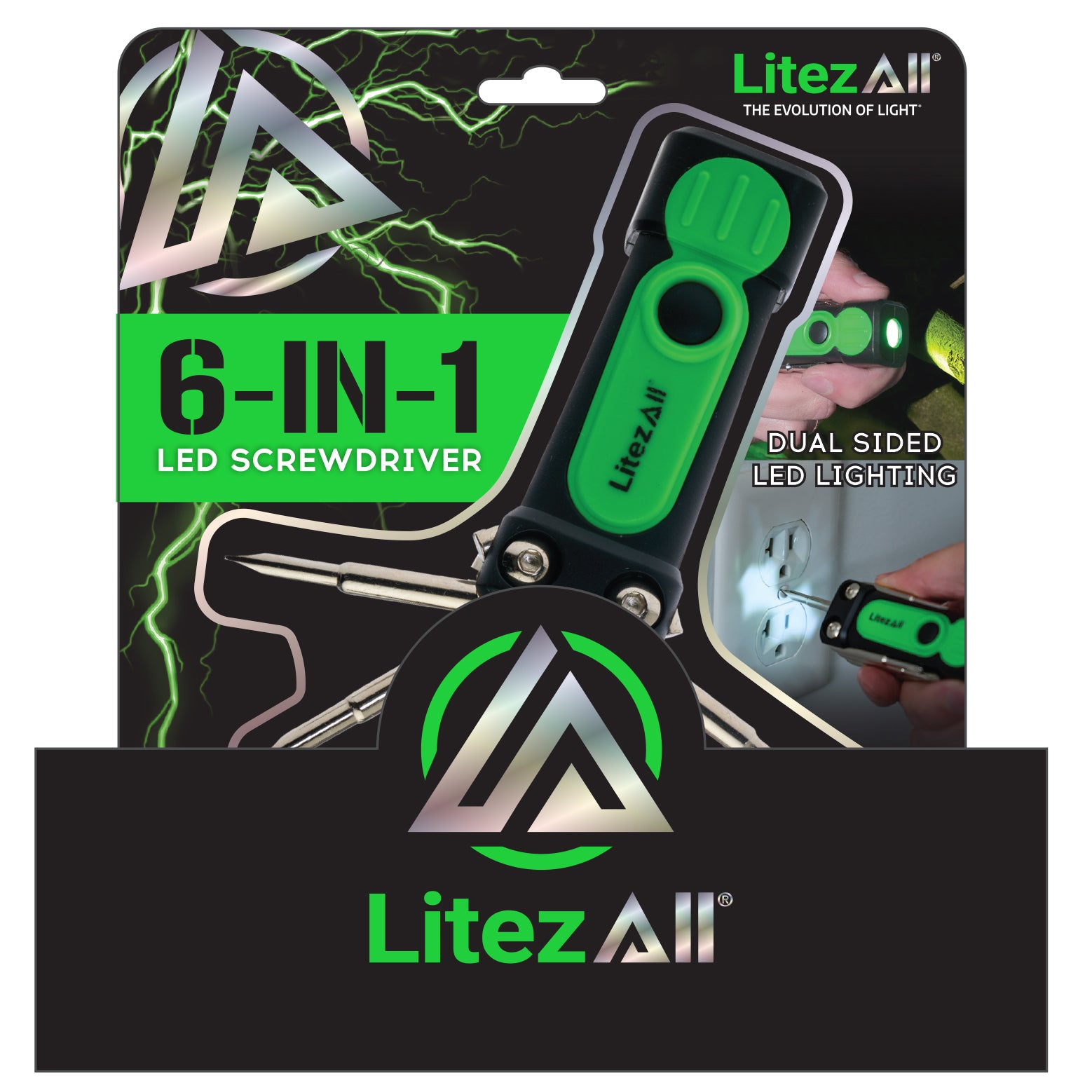LitezAll® 6 in 1 LED Screwdriver