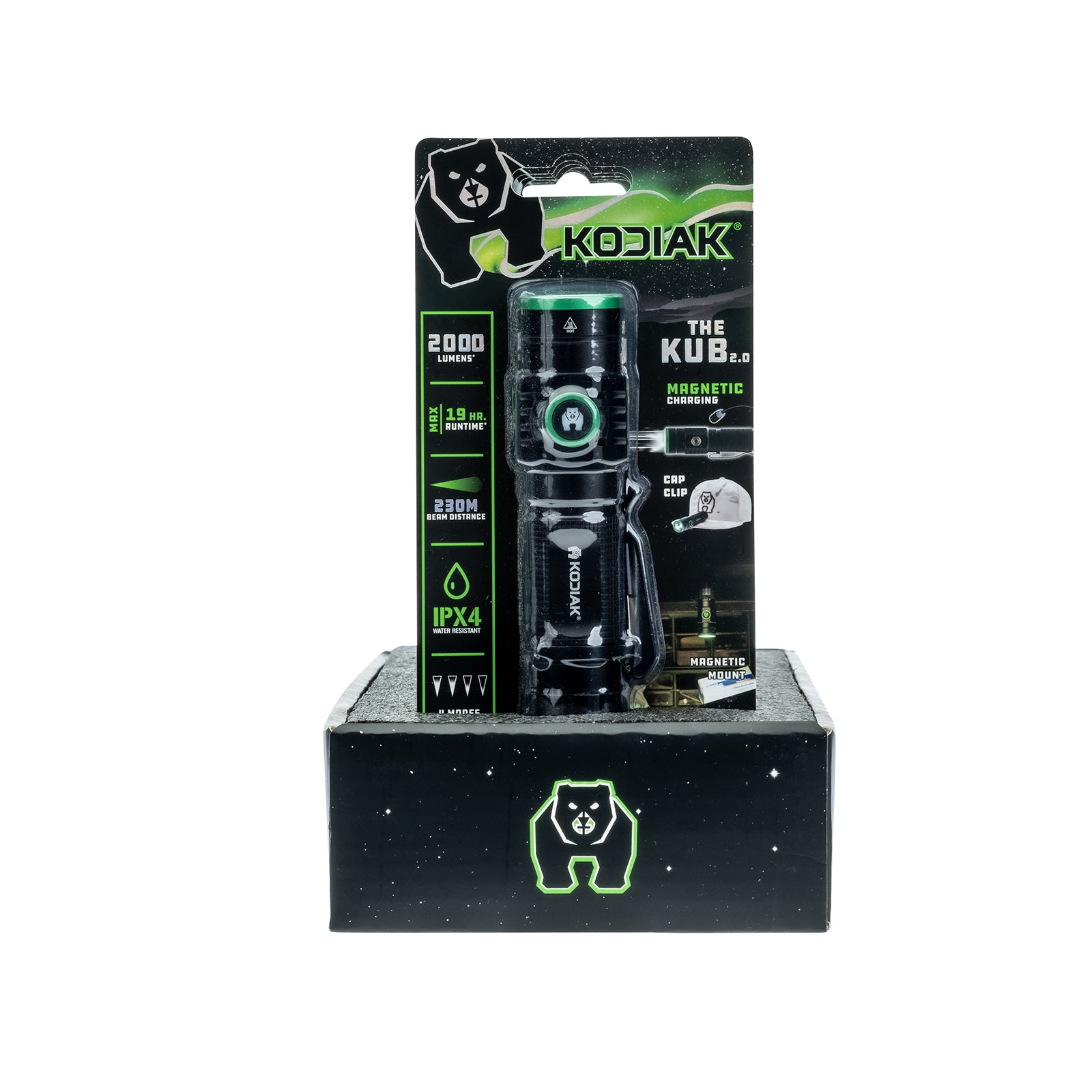 Kodiak® The KUB 2.0 Rechargeable 2000 Lumen Compact Tactical Flashlight - LitezAll - Tactical Flashlights - 25