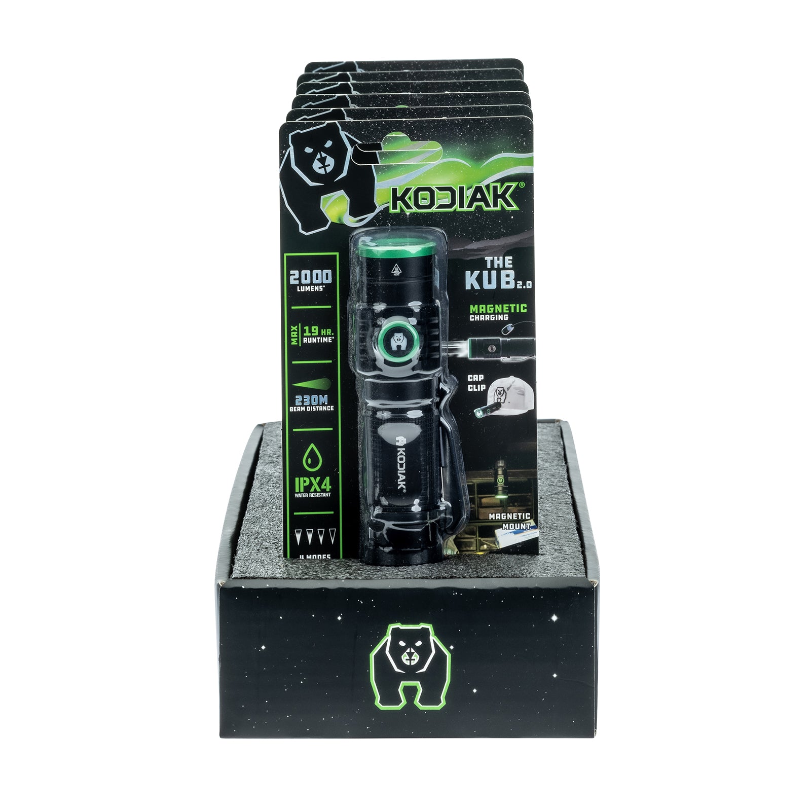 Kodiak® The KUB 2.0 Rechargeable 2000 Lumen Compact Tactical Flashlight - LitezAll - Tactical Flashlights - 26