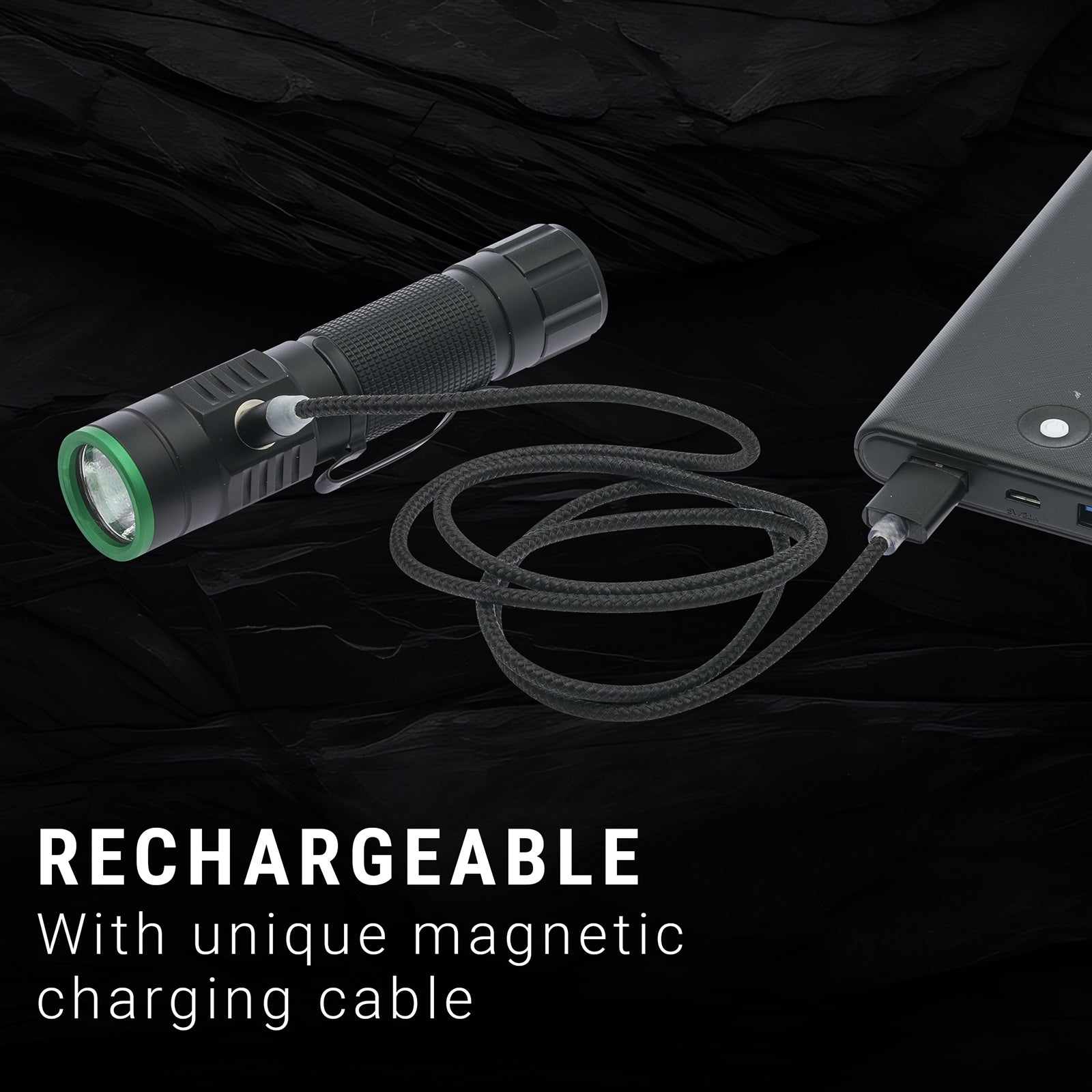 Kodiak® The KUB 2.0 Rechargeable 2000 Lumen Compact Tactical Flashlight - LitezAll - Tactical Flashlights - 7