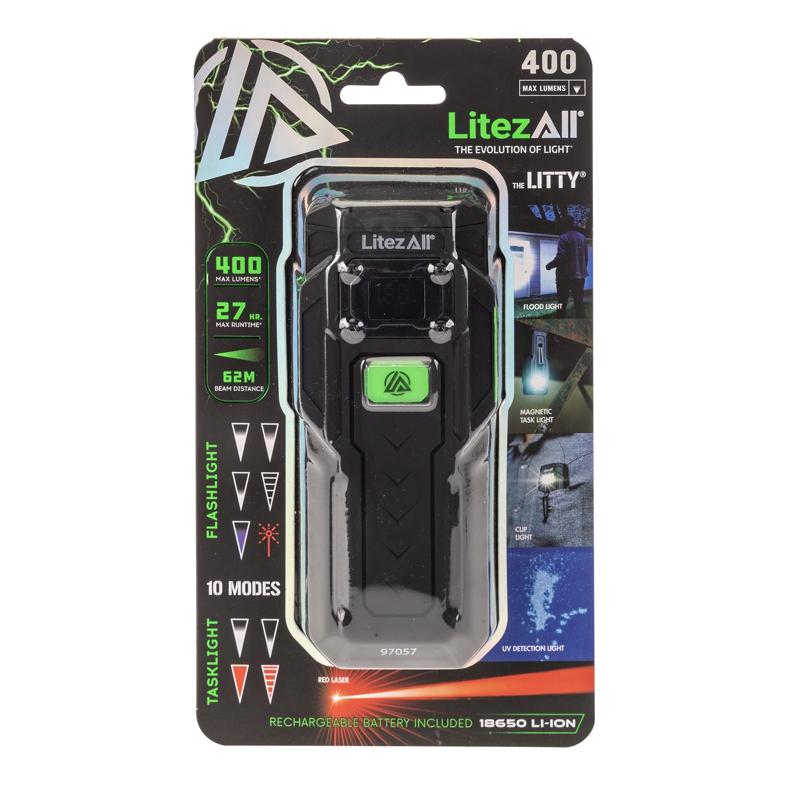 LitezAll® The Litty® Rechargeable Multi - Function Flashlight - LitezAll - Flashlights - 39