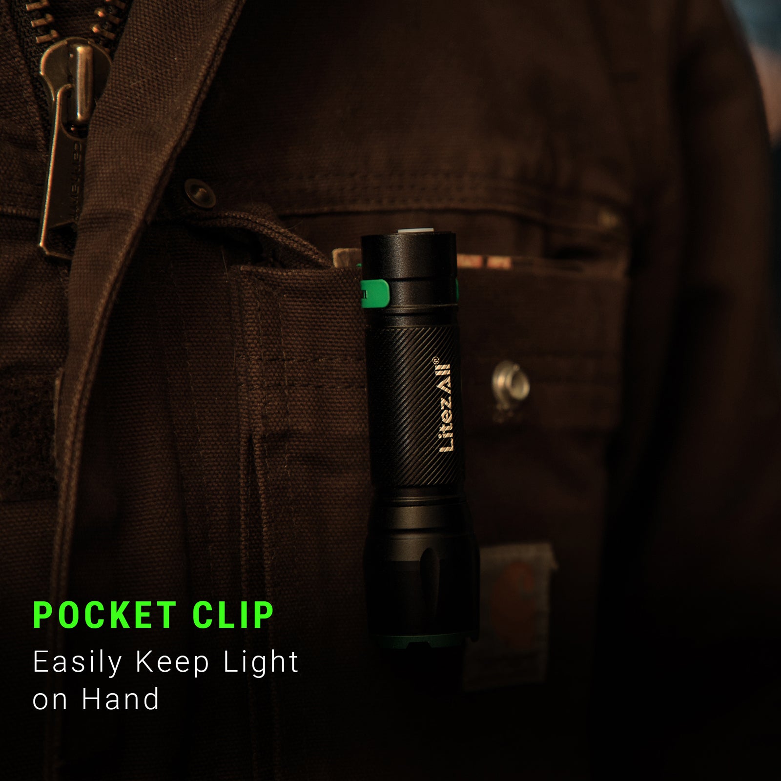 LitezAll® Rechargeable EDC Tactical Grade Flashlight 3 Pack - LitezAll - Flashlights - 5