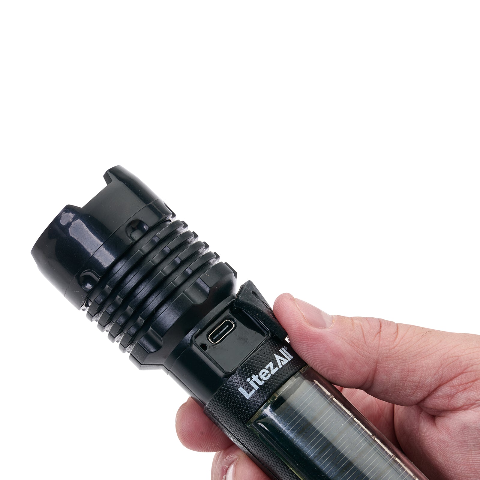 LitezAll® Bask Solar Powered & USB Rechargeable Flashlight - LitezAll - 17